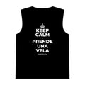 KEEP CALM Y PRENDE UNA VELA Tank Top