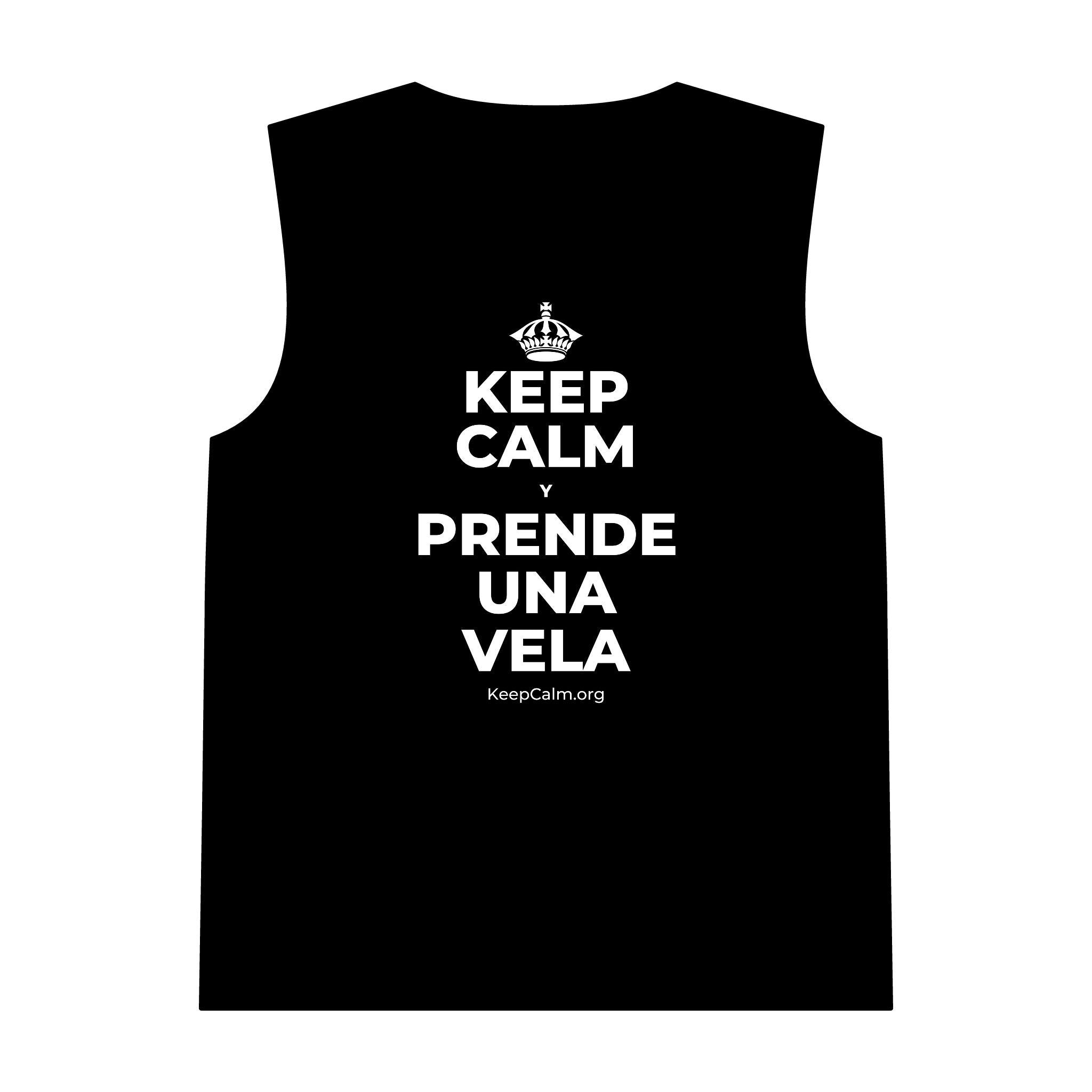 KEEP CALM Y PRENDE UNA VELA Tank Top