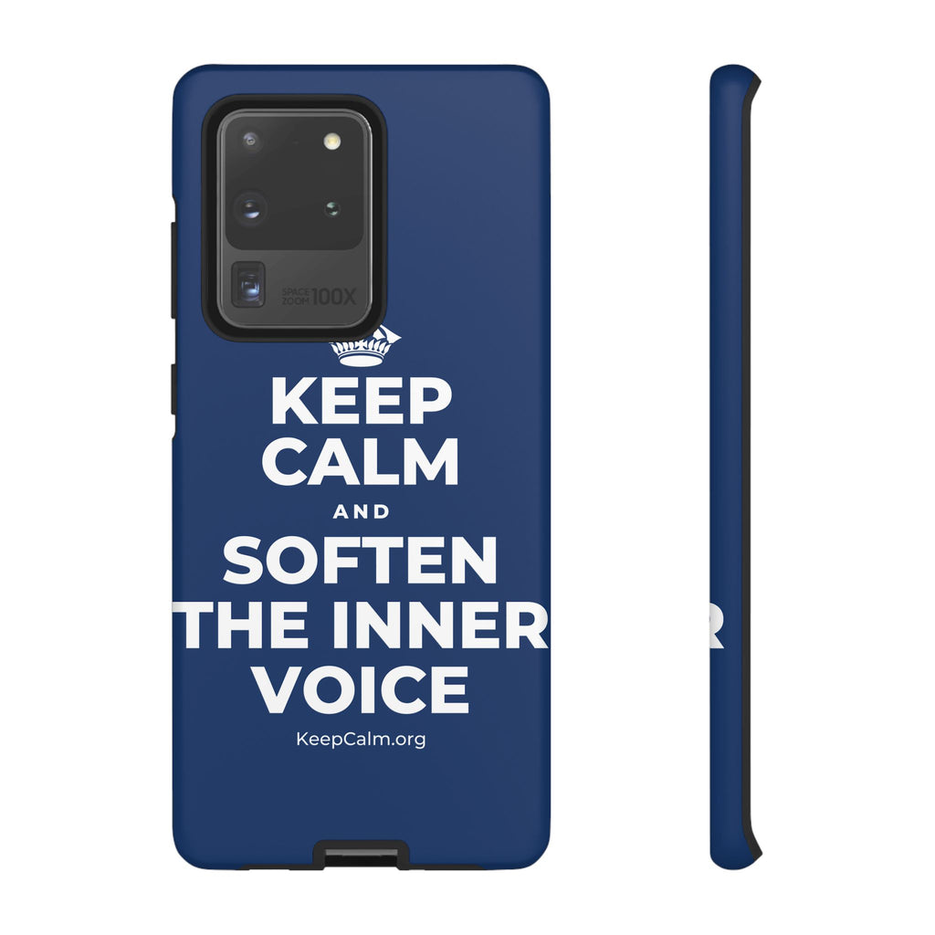 KEEP CALM AND SOFTEN THE INNER VOICE Phone Case