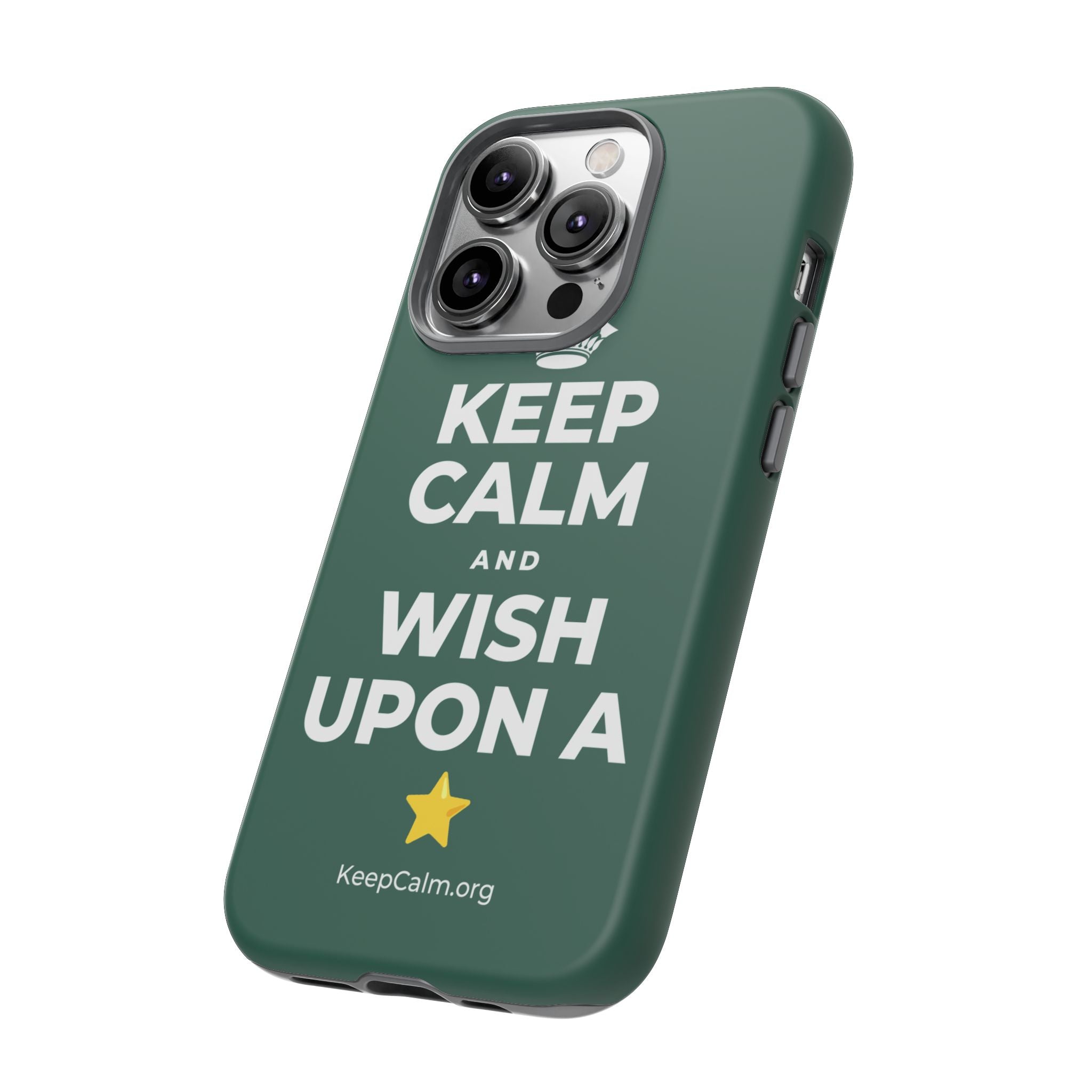 KEEP CALM AND WISH UPON A ⭐ Phone Case