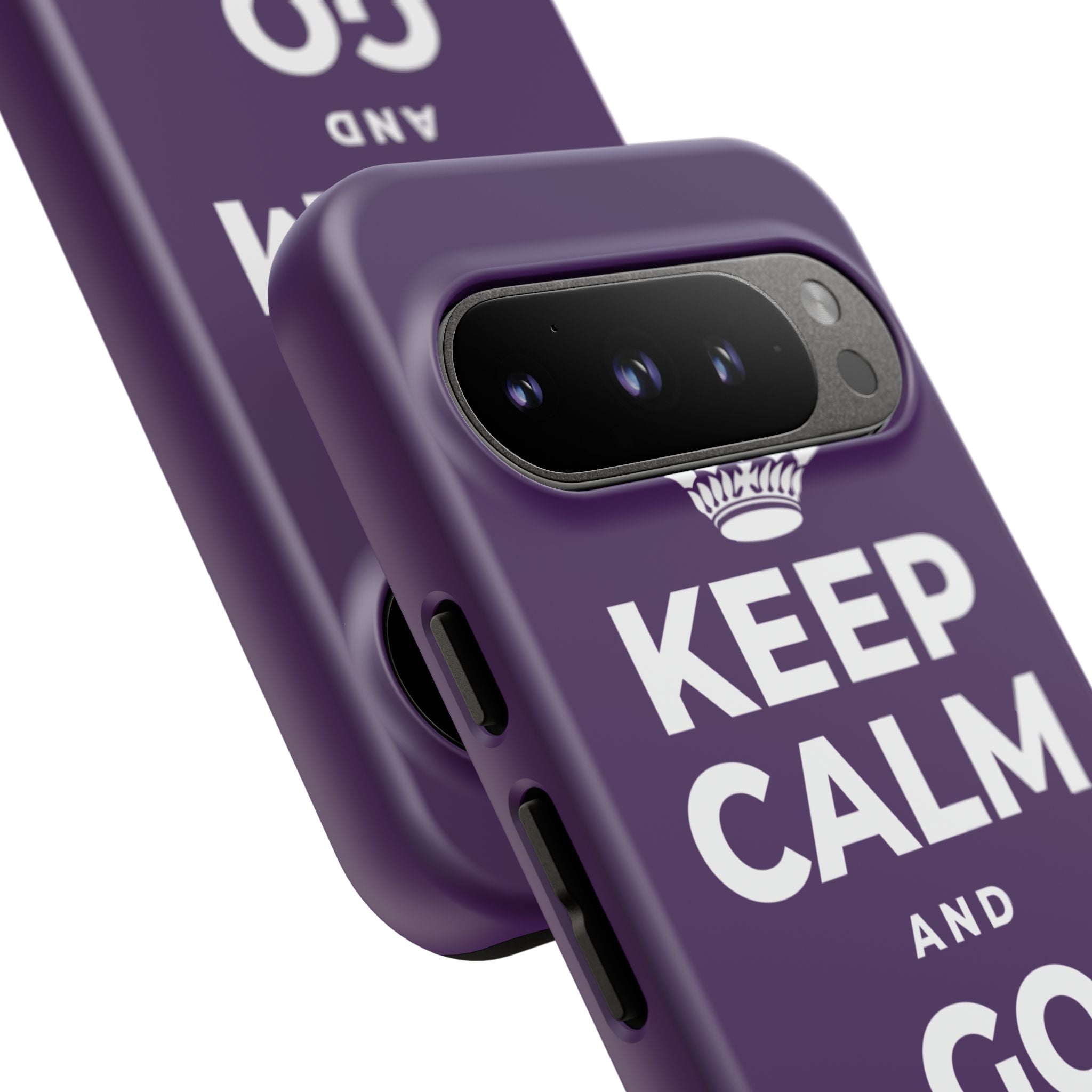 KEEP CALM AND GO FOR IT Phone Case