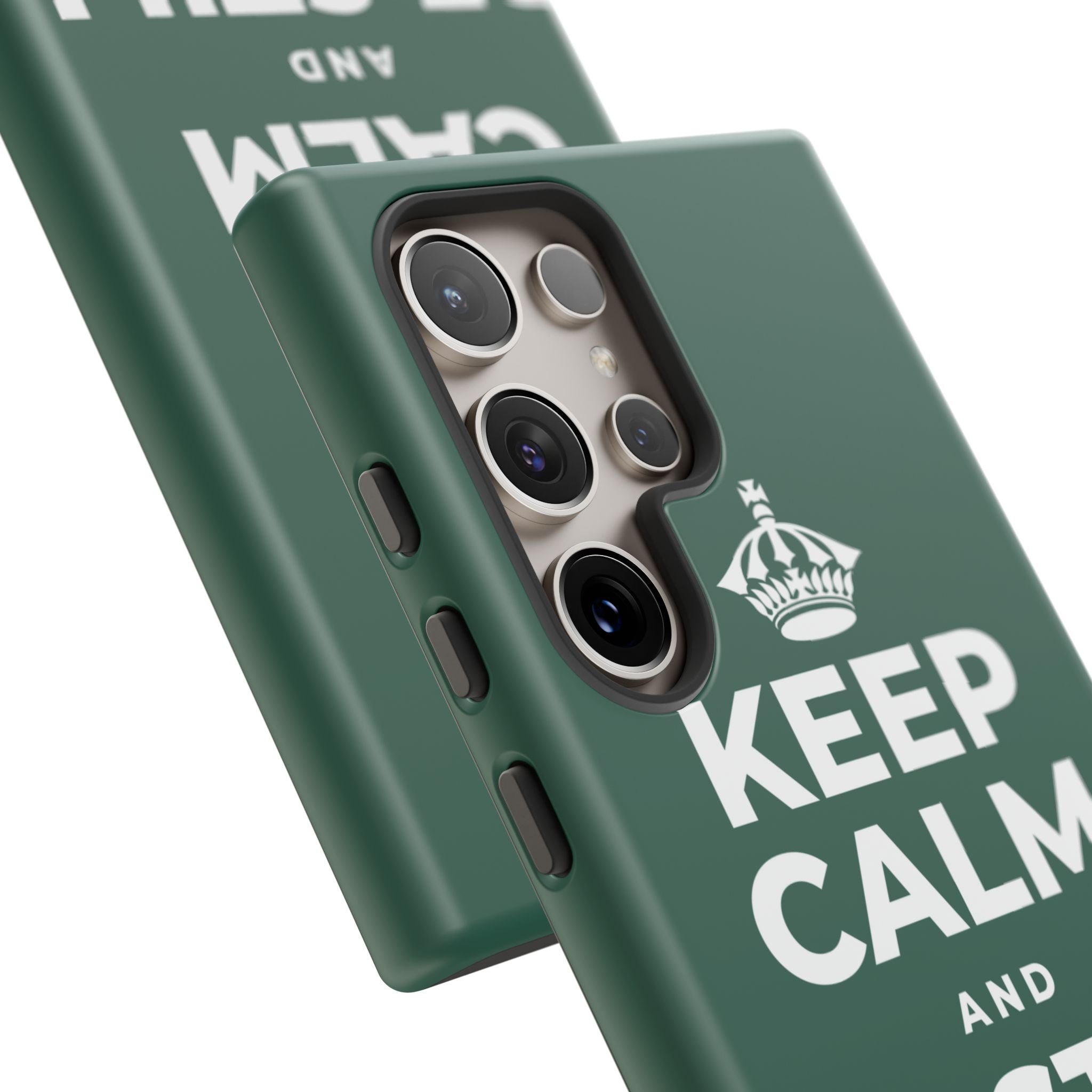 KEEP CALM AND BE STILL WATER Phone Case