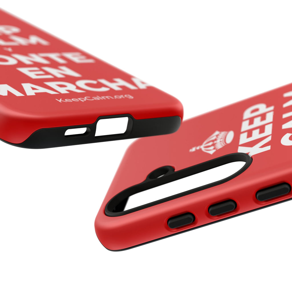 KEEP CALM Y PONTE EN MARCHA Phone Case
