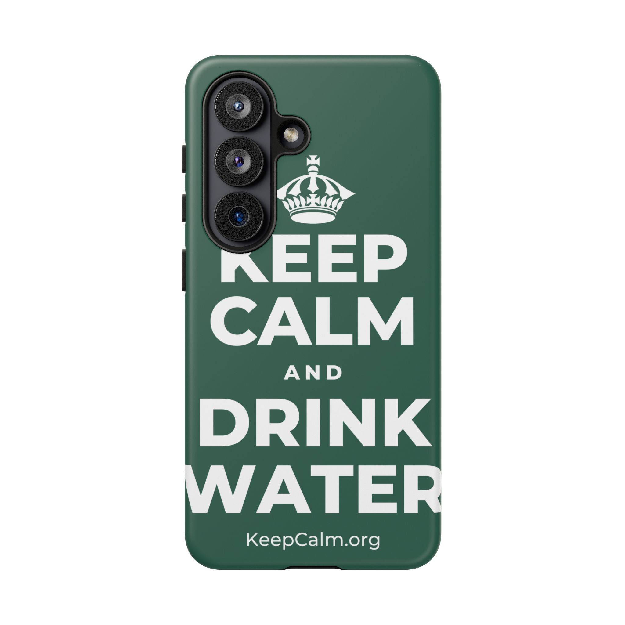 KEEP CALM AND DRINK WATER Phone Case