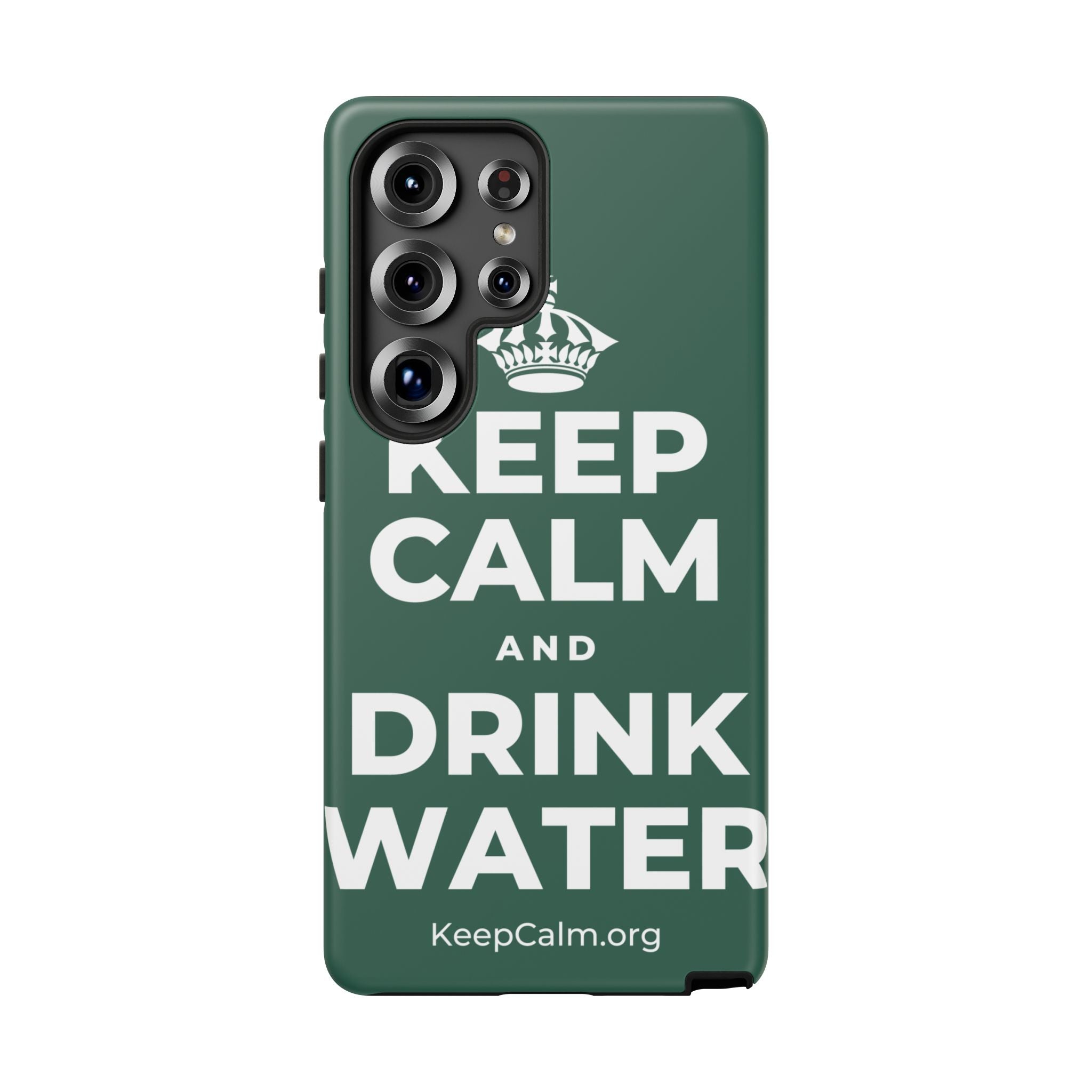 KEEP CALM AND DRINK WATER Phone Case