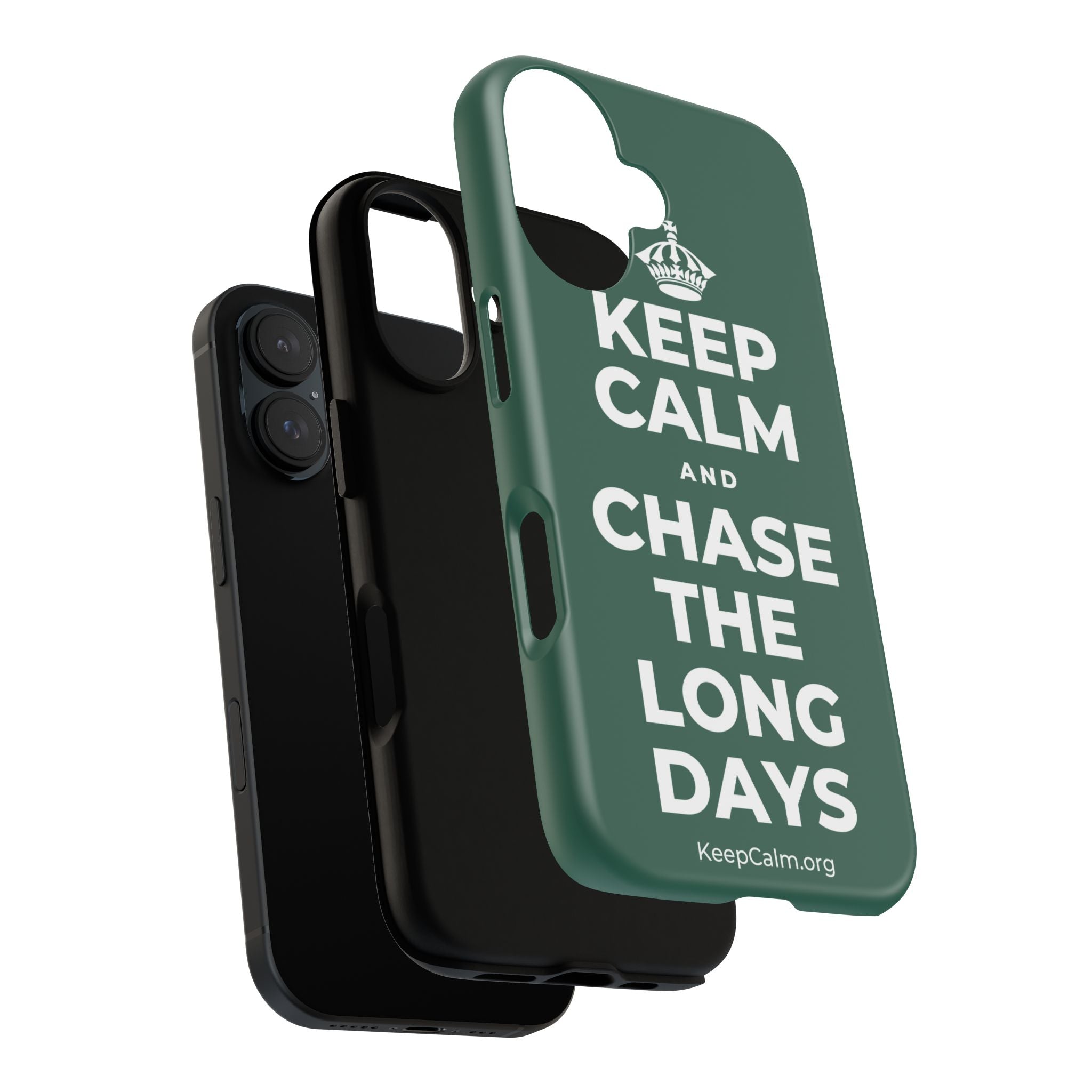 KEEP CALM AND CHASE THE LONG DAYS Phone Case