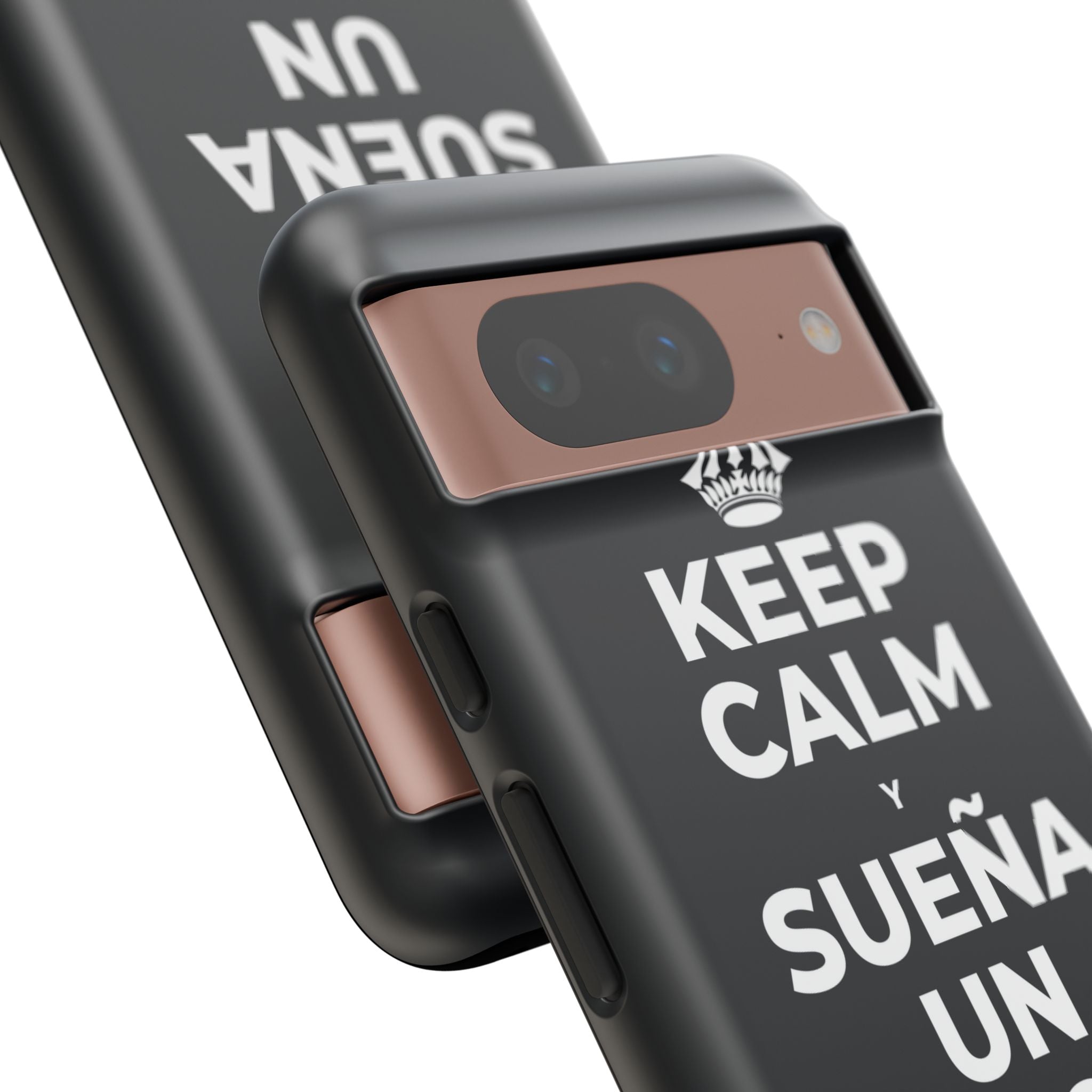 KEEP CALM Y SUEÑA UN POCO MÁS GRANDE Phone Case (Dark)