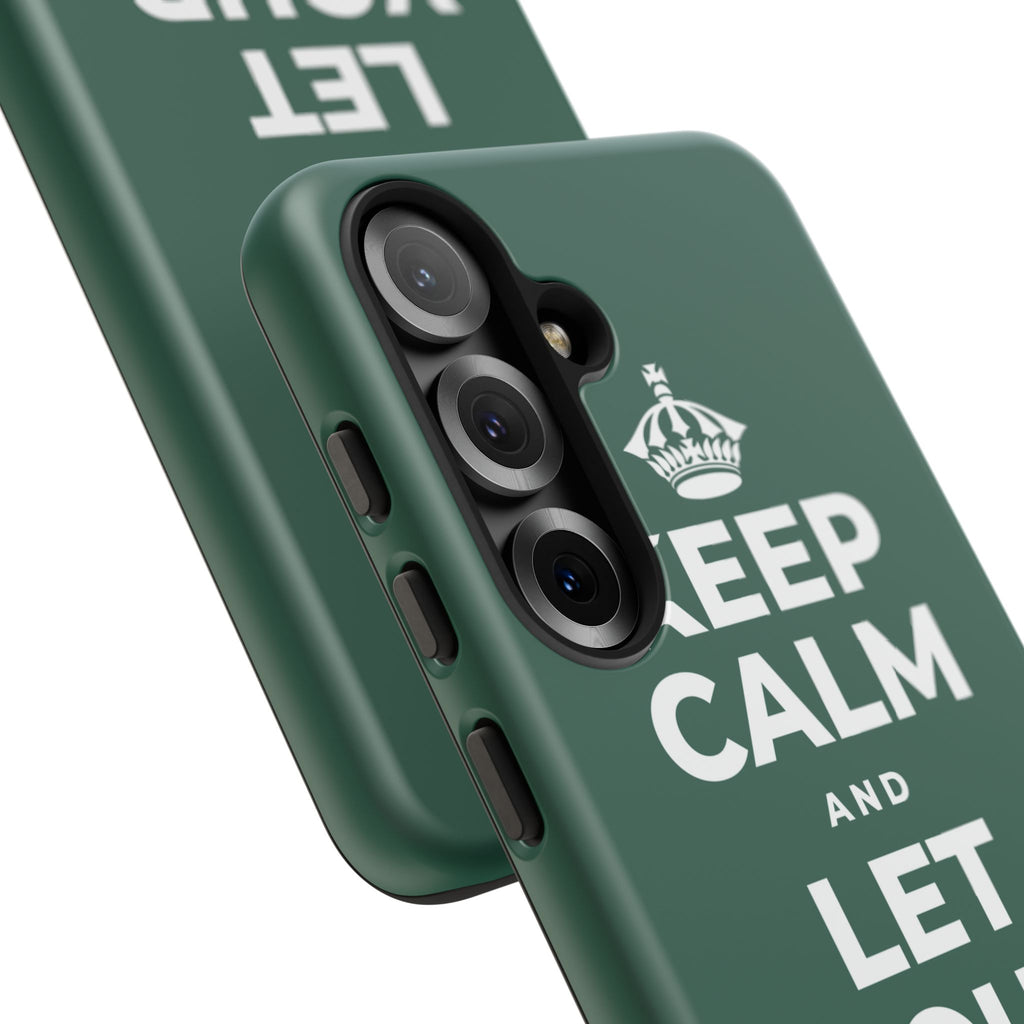 KEEP CALM AND LET YOUR JAW RELAX Phone Case