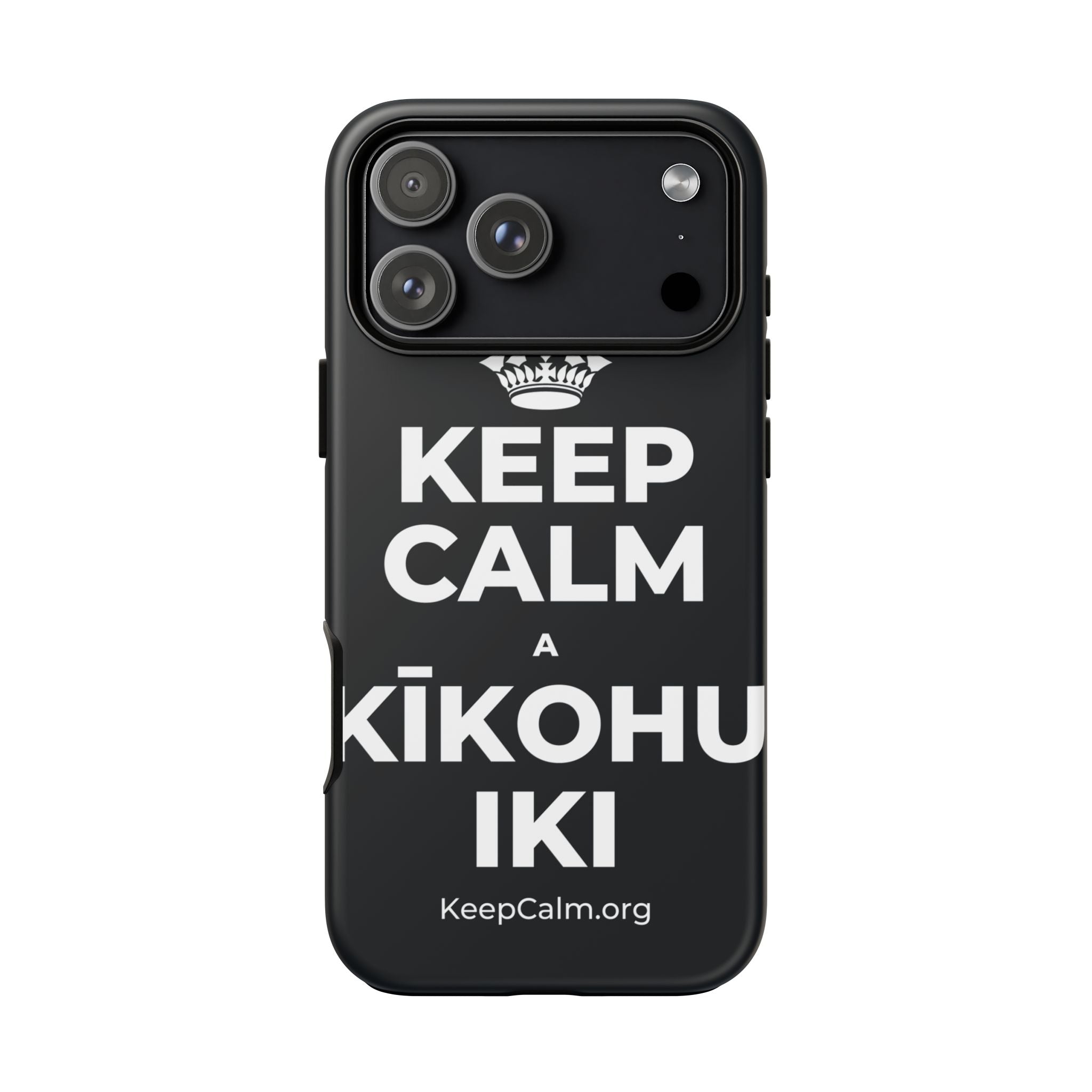 KEEP CALM A KĪKOHU IKI Phone Case (Dark)