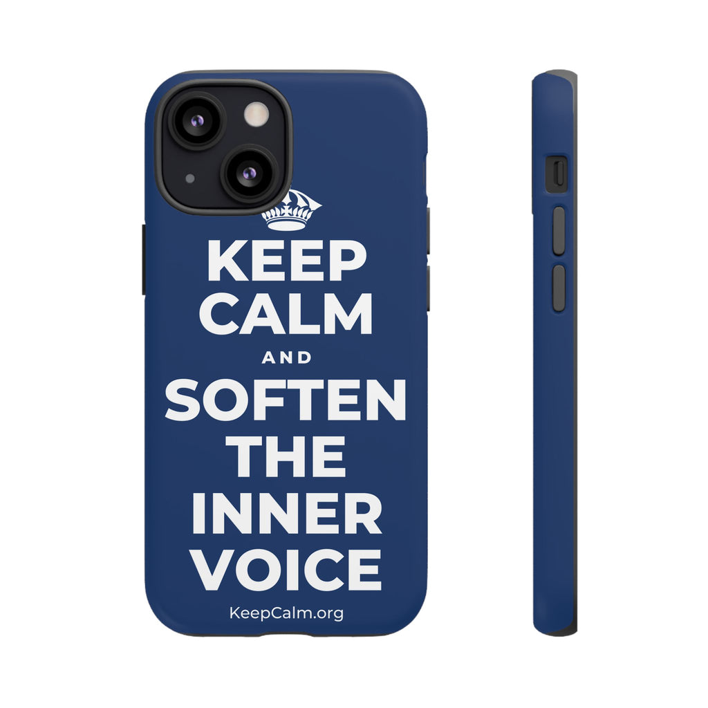 KEEP CALM AND SOFTEN THE INNER VOICE Phone Case