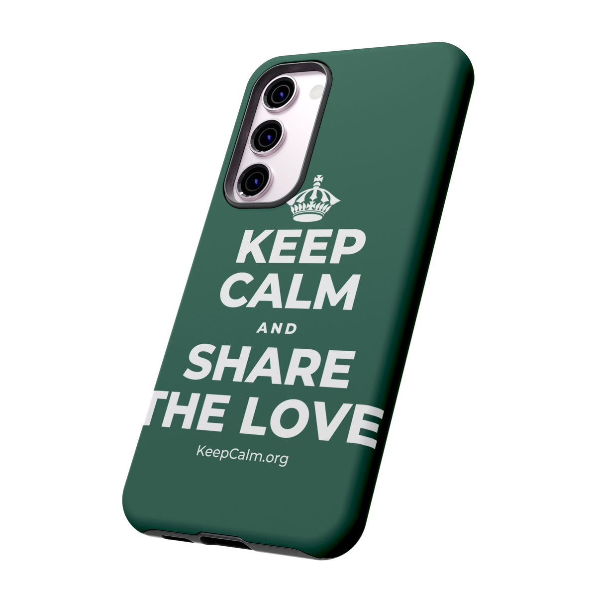 KEEP CALM AND SHARE THE LOVE Phone Case