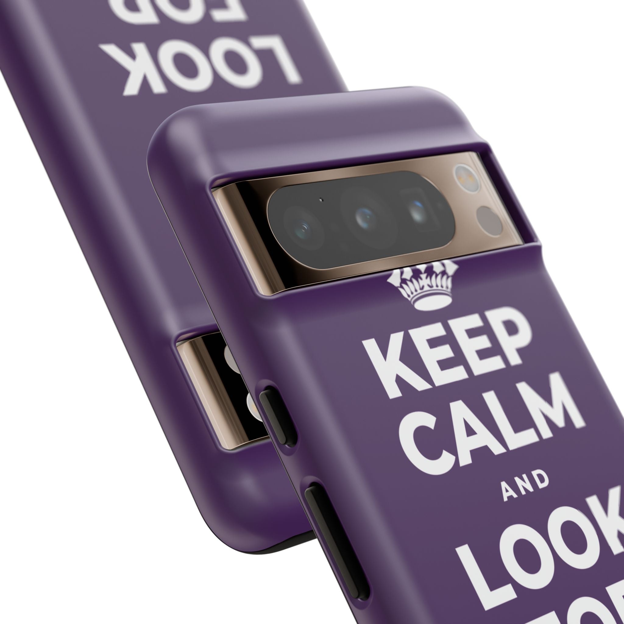 KEEP CALM AND LOOK FOR THE LIGHT Phone Case