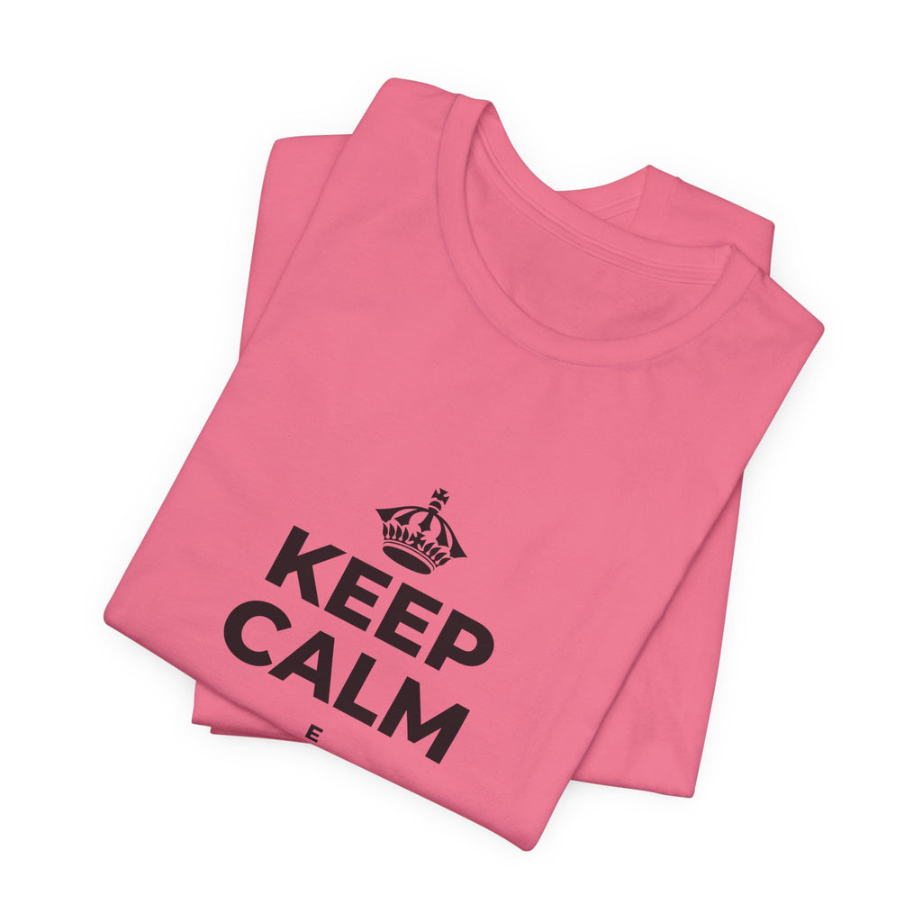 KEEP CALM E RESPIRACI SOPRA T-Shirt (Military Green–Autumn)
