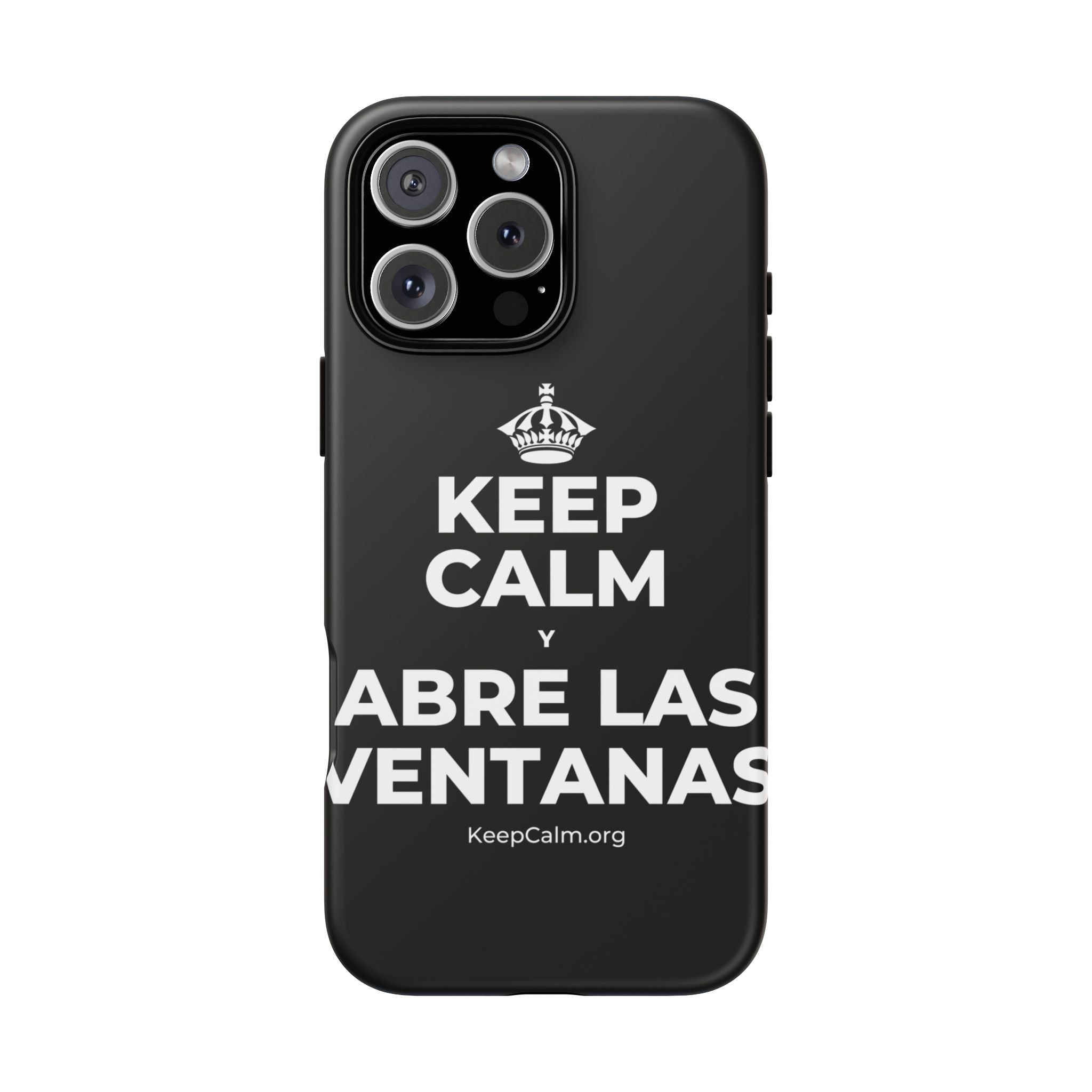 KEEP CALM Y ABRE LAS VENTANAS Phone Case