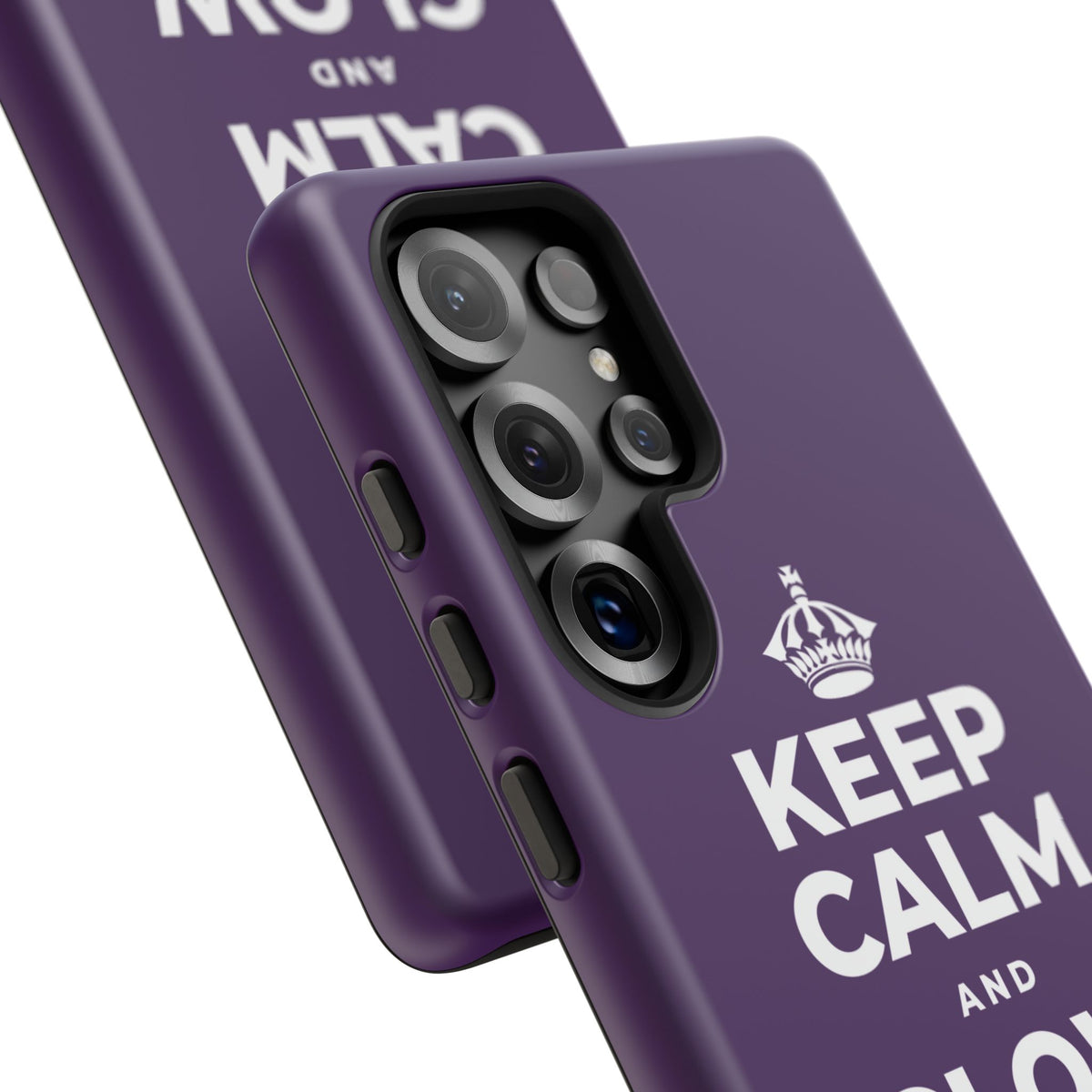 KEEP CALM AND GLOW TOGETHER Phone Case