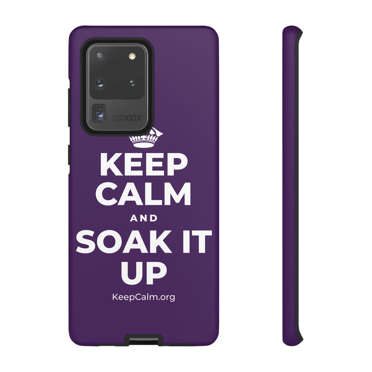 KEEP CALM AND SOAK IT UP Phone Case