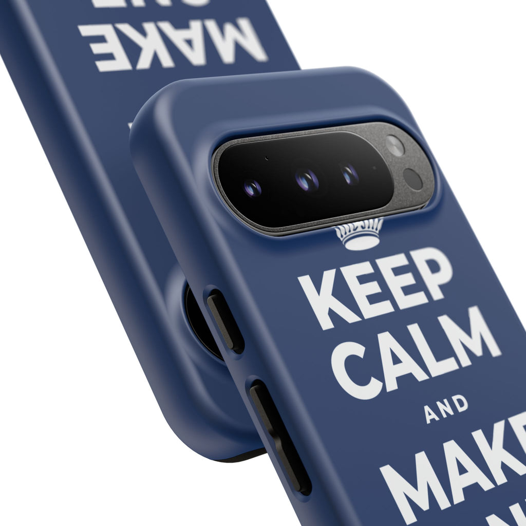 KEEP CALM AND MAKE ONE SMALL CHANGE Phone Case