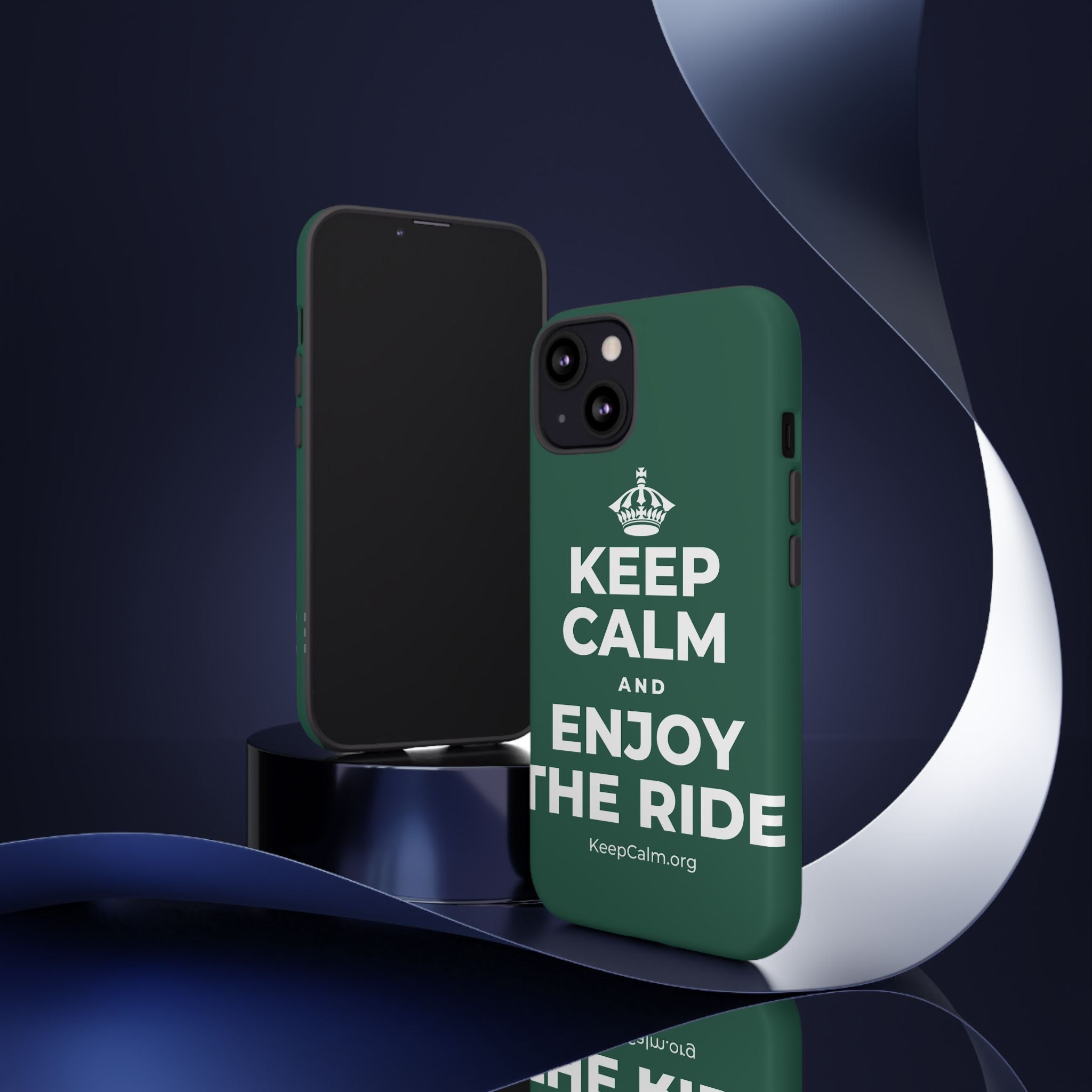 KEEP CALM AND ENJOY THE RIDE Phone Case