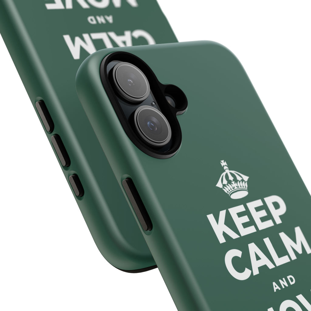 KEEP CALM AND MOVE FORWARD Phone Case