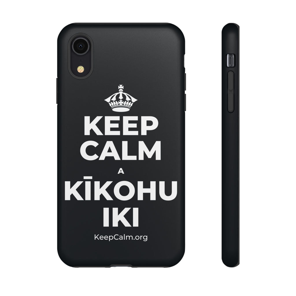 KEEP CALM A KĪKOHU IKI Phone Case (Dark)