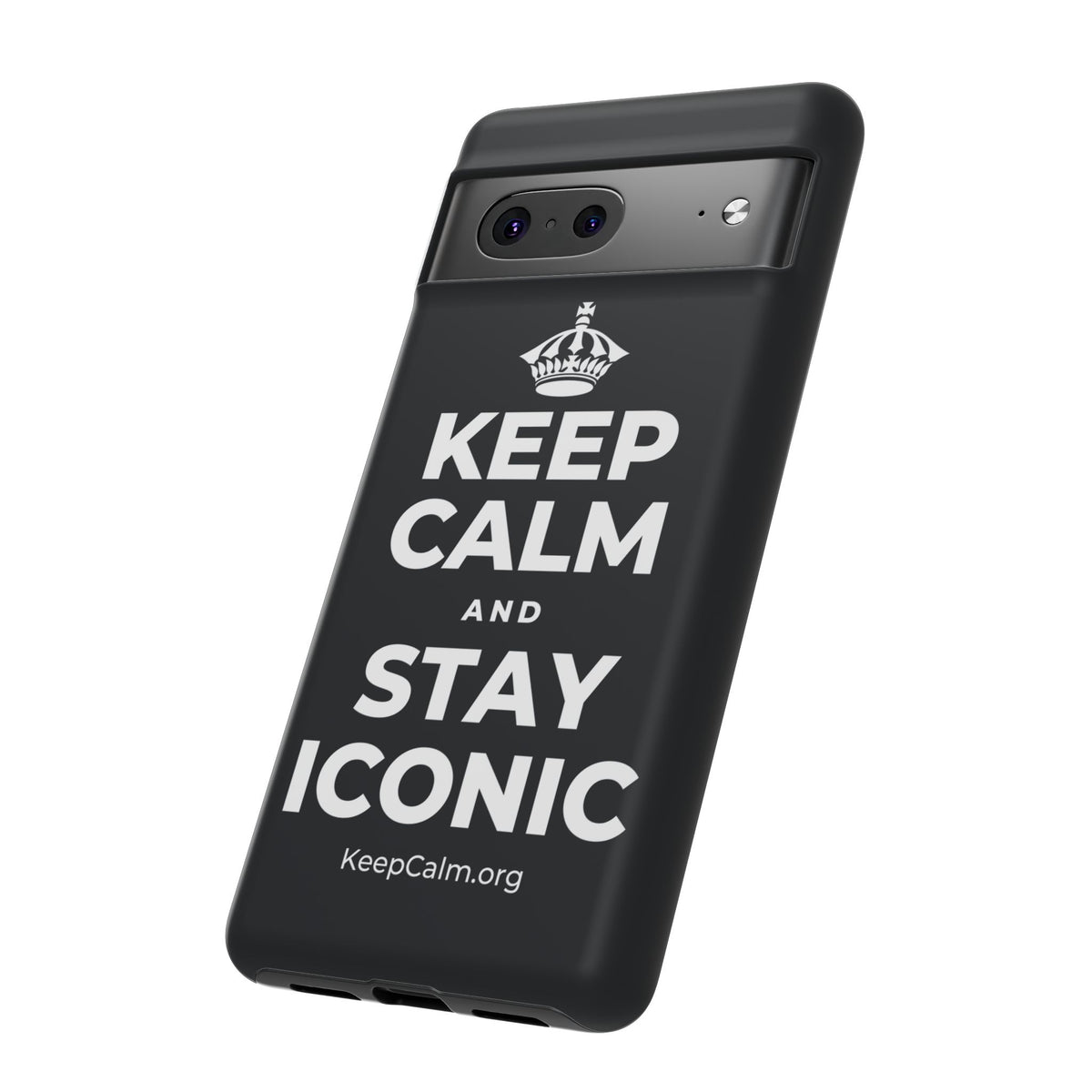 KEEP CALM AND STAY ICONIC Phone Case (Dark)