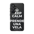 KEEP CALM Y PRENDE UNA VELA Phone Case (Dark)