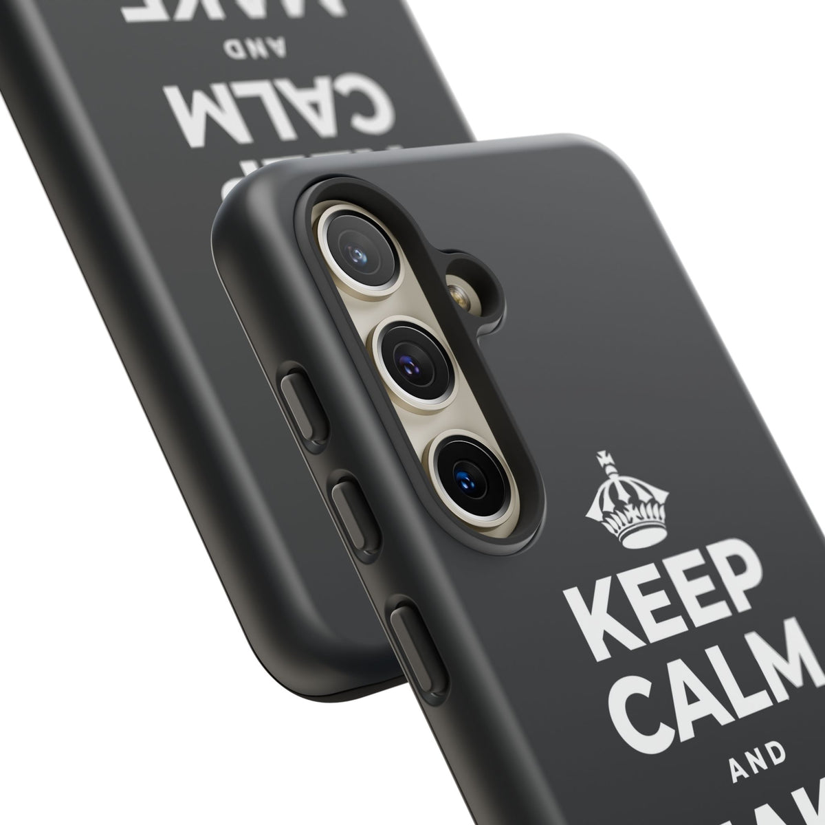 KEEP CALM AND MAKE MEMORIES Phone Case (Dark)
