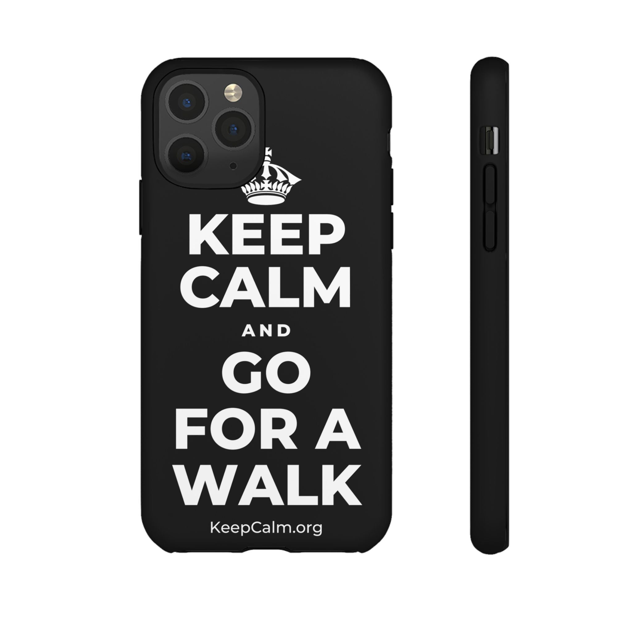 KEEP CALM AND GO FOR A WALK Phone Case