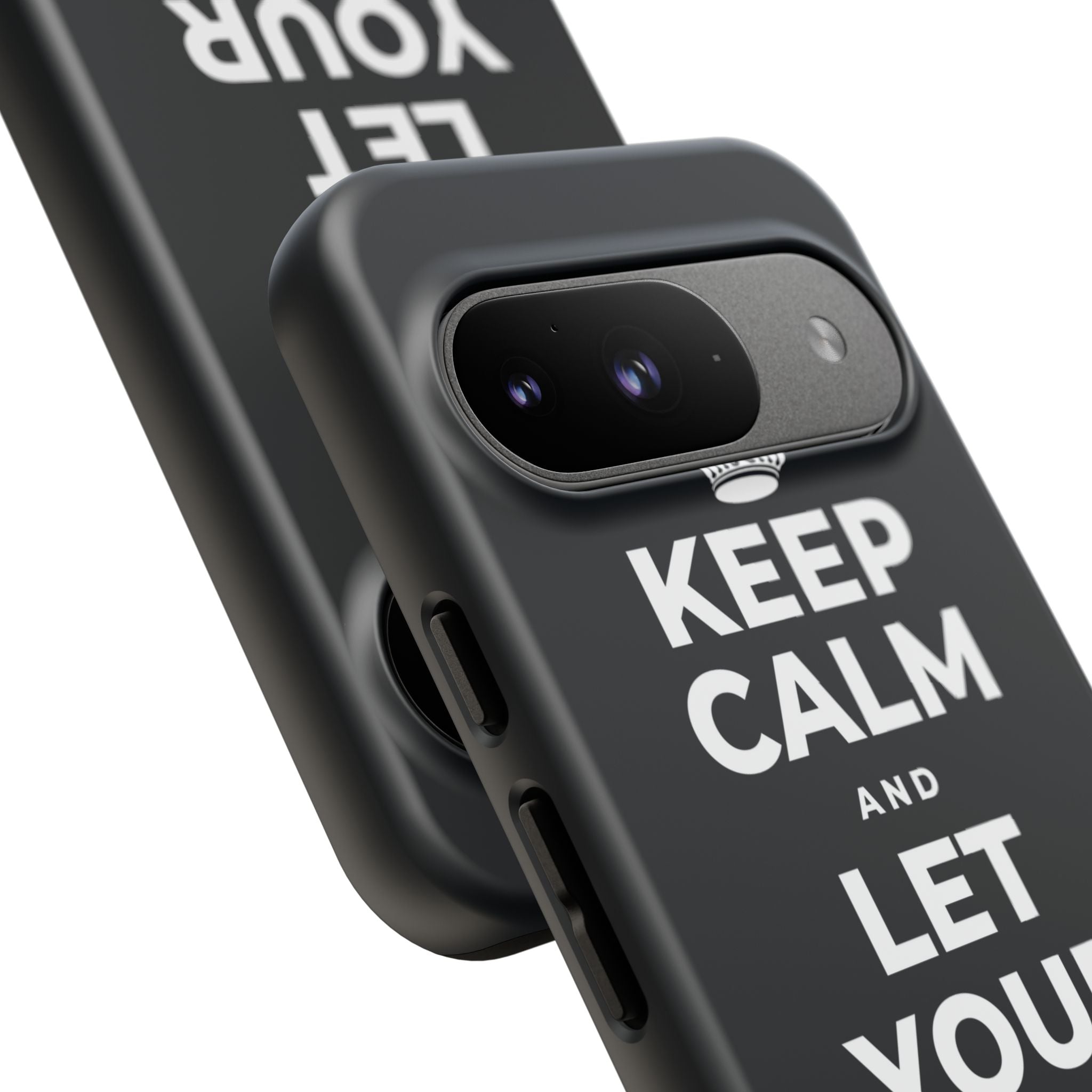 KEEP CALM AND LET YOUR FEELINGS MAKE SENSE Phone Case (Dark)