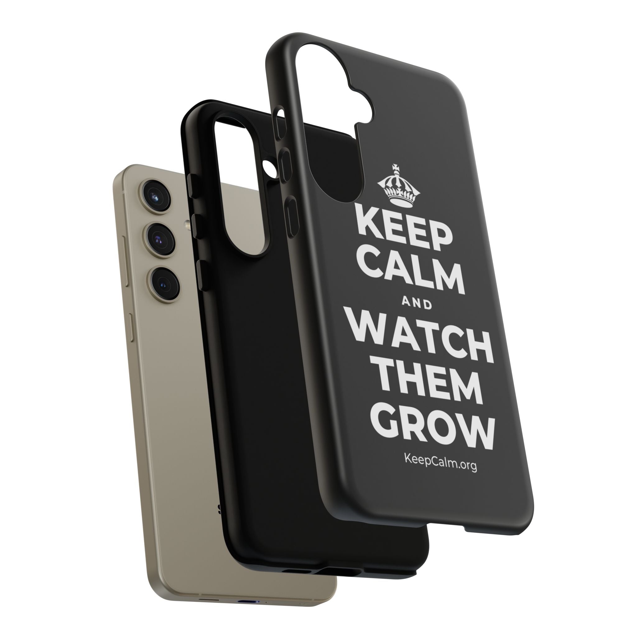 KEEP CALM AND WATCH THEM GROW Phone Case