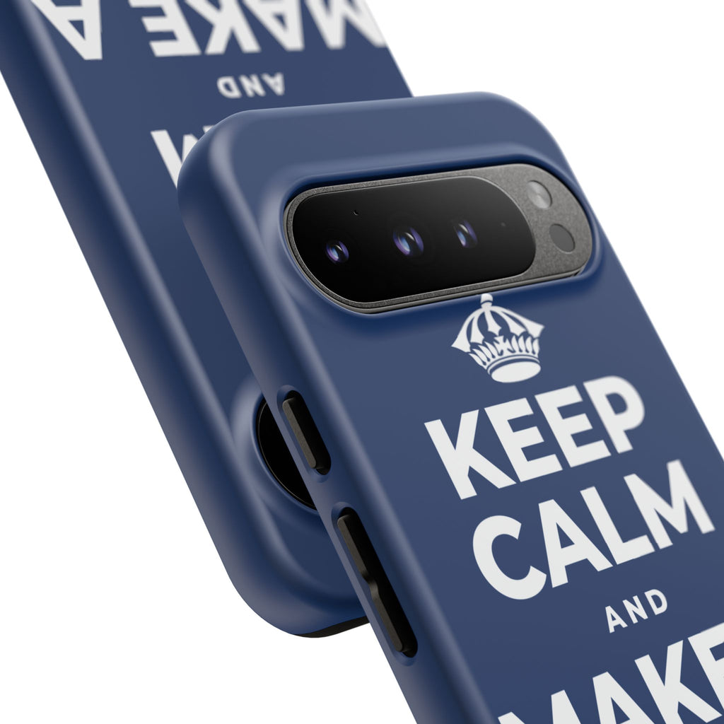 KEEP CALM AND MAKE A WARM MEMORY Phone Case