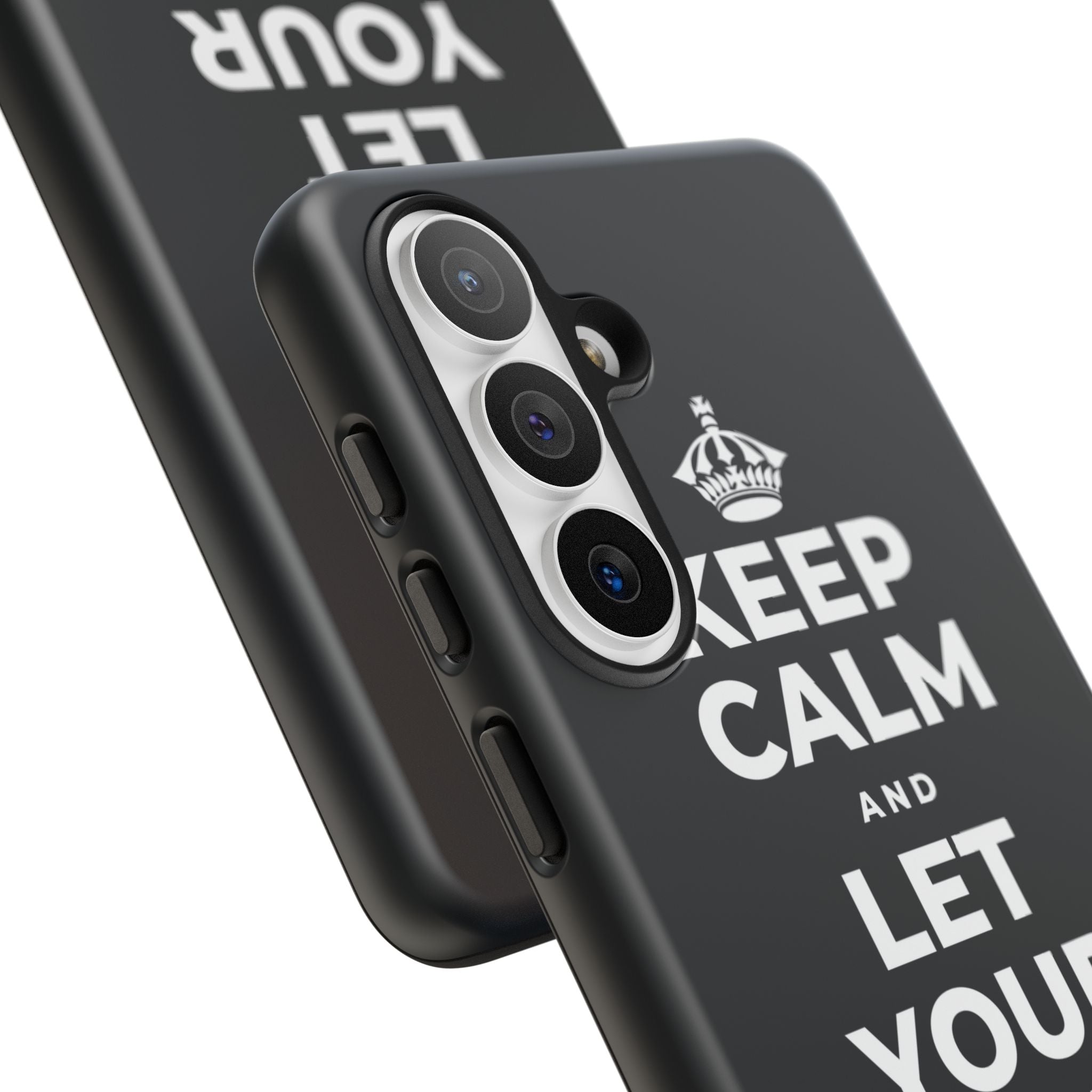 KEEP CALM AND LET YOUR FEELINGS MAKE SENSE Phone Case (Dark)