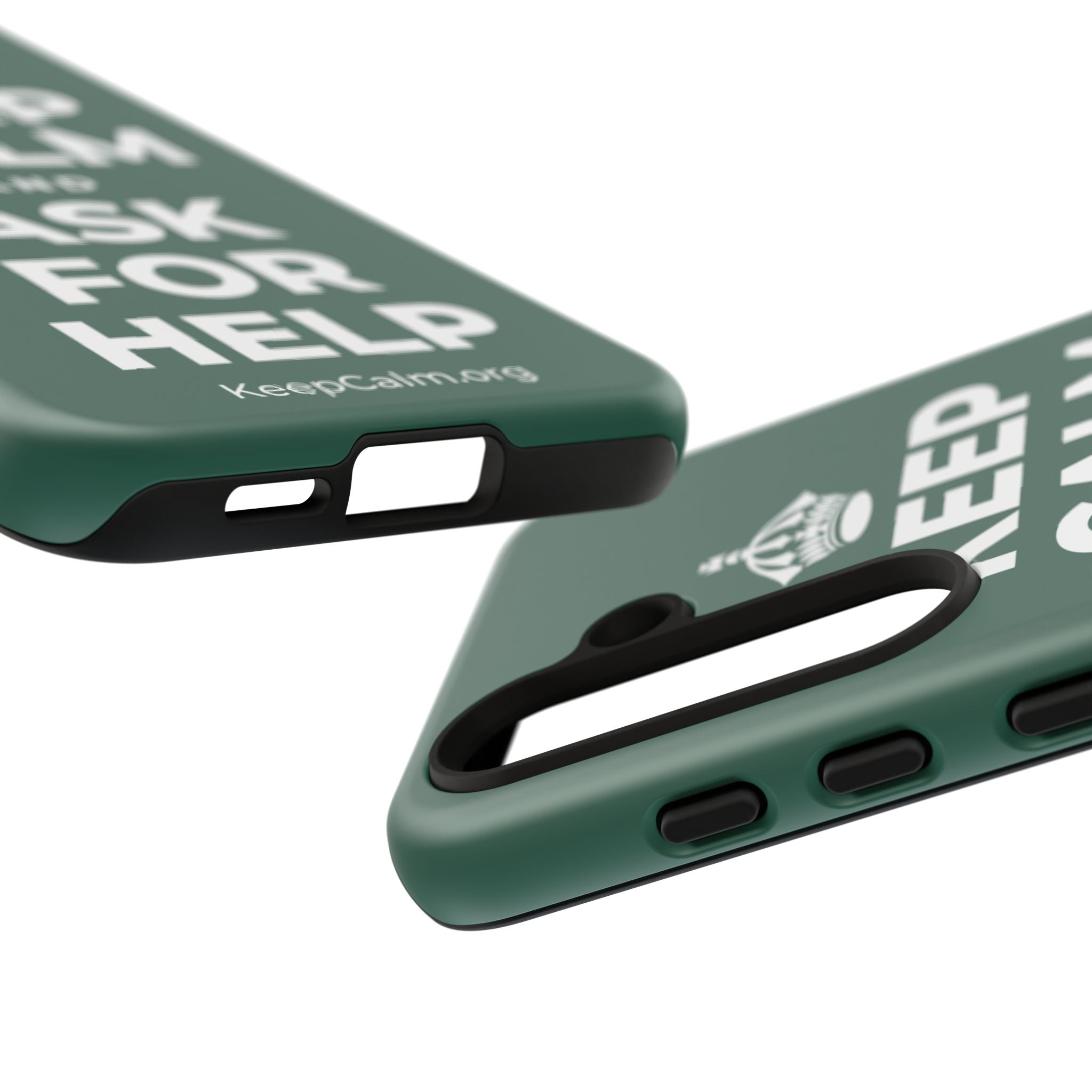 KEEP CALM AND ASK FOR HELP Phone Case