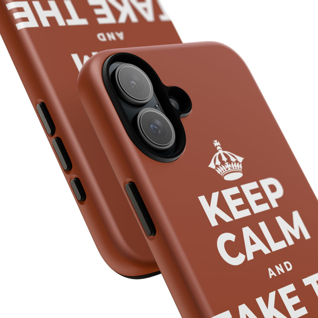 KEEP CALM AND TAKE THE VICTORY LAP Phone Case