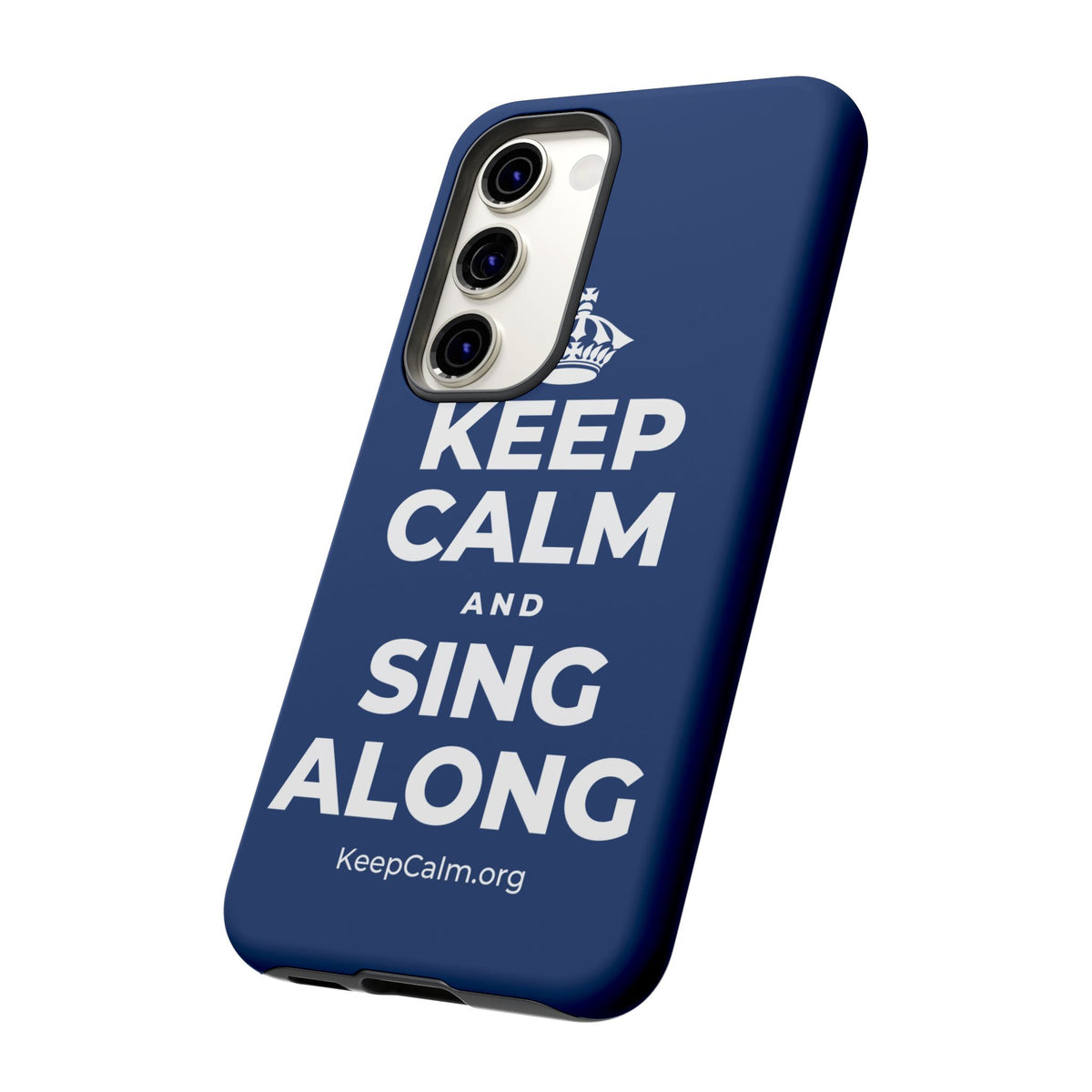 KEEP CALM AND SING ALONG Phone Case