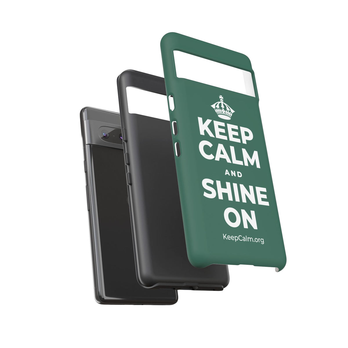 KEEP CALM AND SHINE ON Phone Case