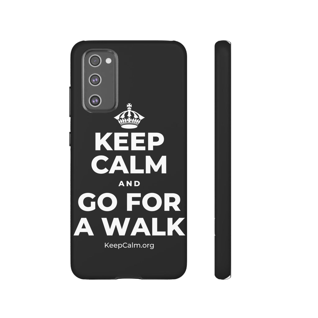 KEEP CALM AND GO FOR A WALK Phone Case