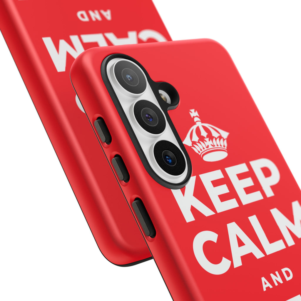 KEEP CALM AND SET IT DOWN Phone Case