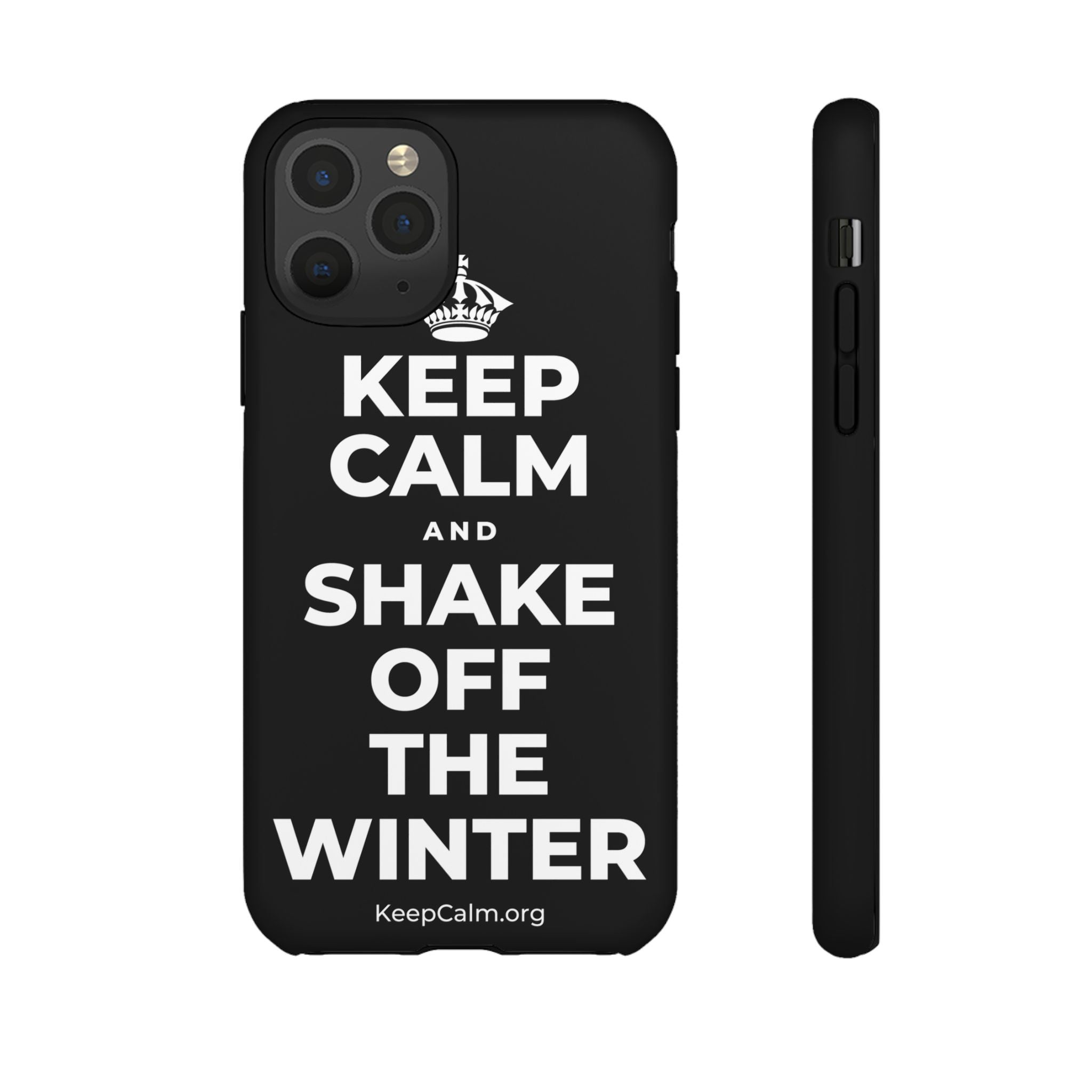 KEEP CALM AND SHAKE OFF THE WINTER Phone Case