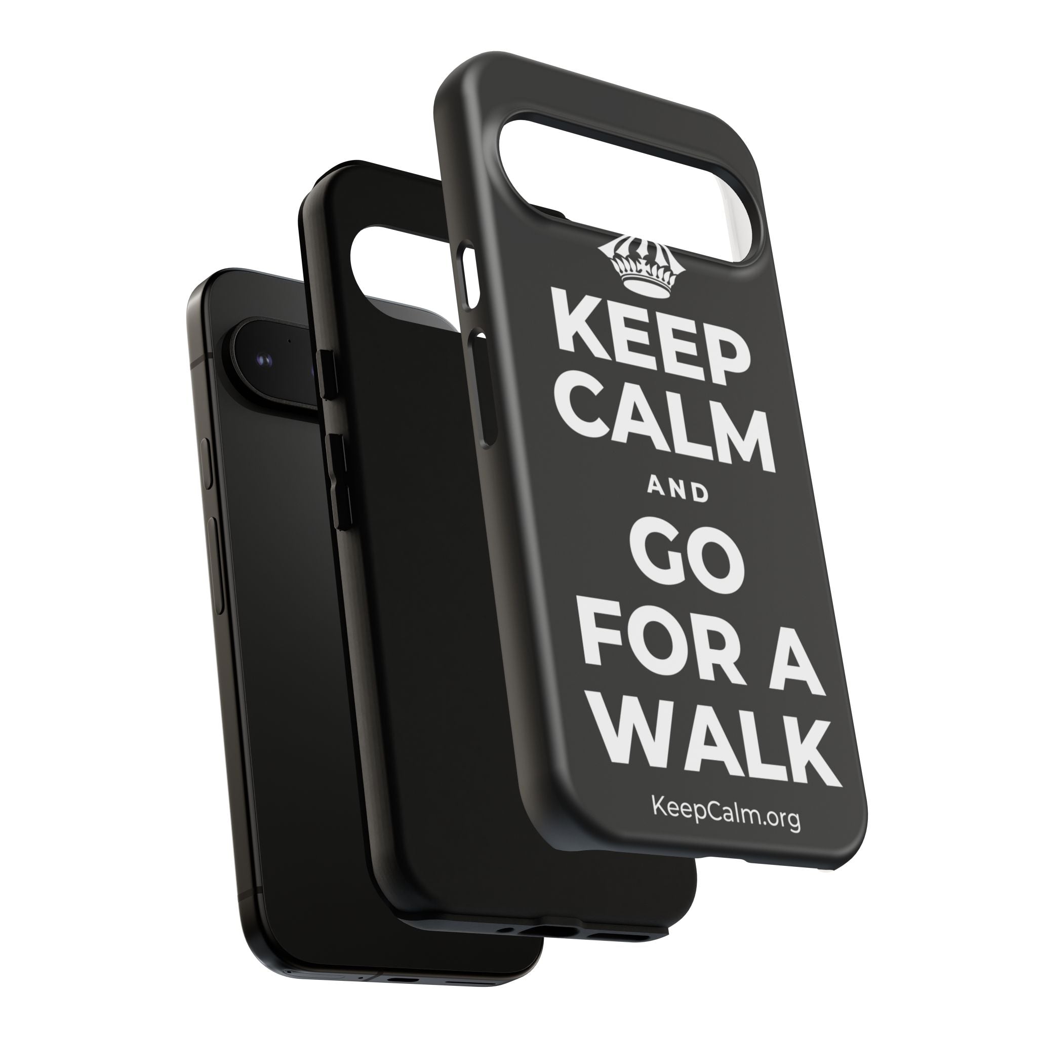 KEEP CALM AND GO FOR A WALK Phone Case