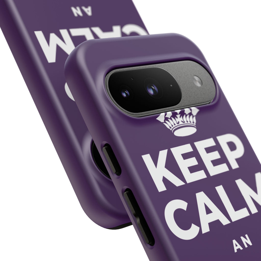 KEEP CALM AN OWN UM Phone Case