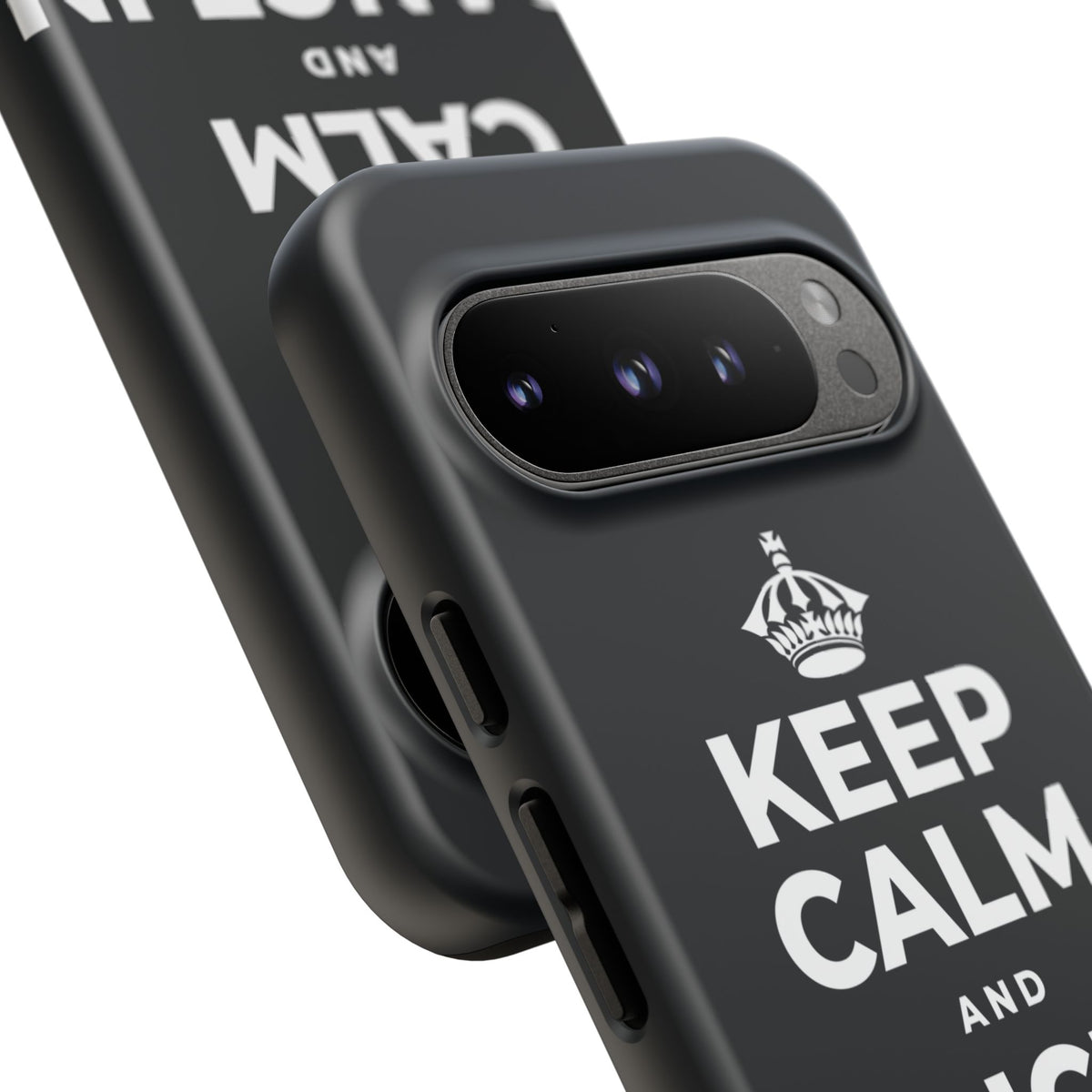 KEEP CALM AND DANCE IN THE SAND Phone Case (Dark)