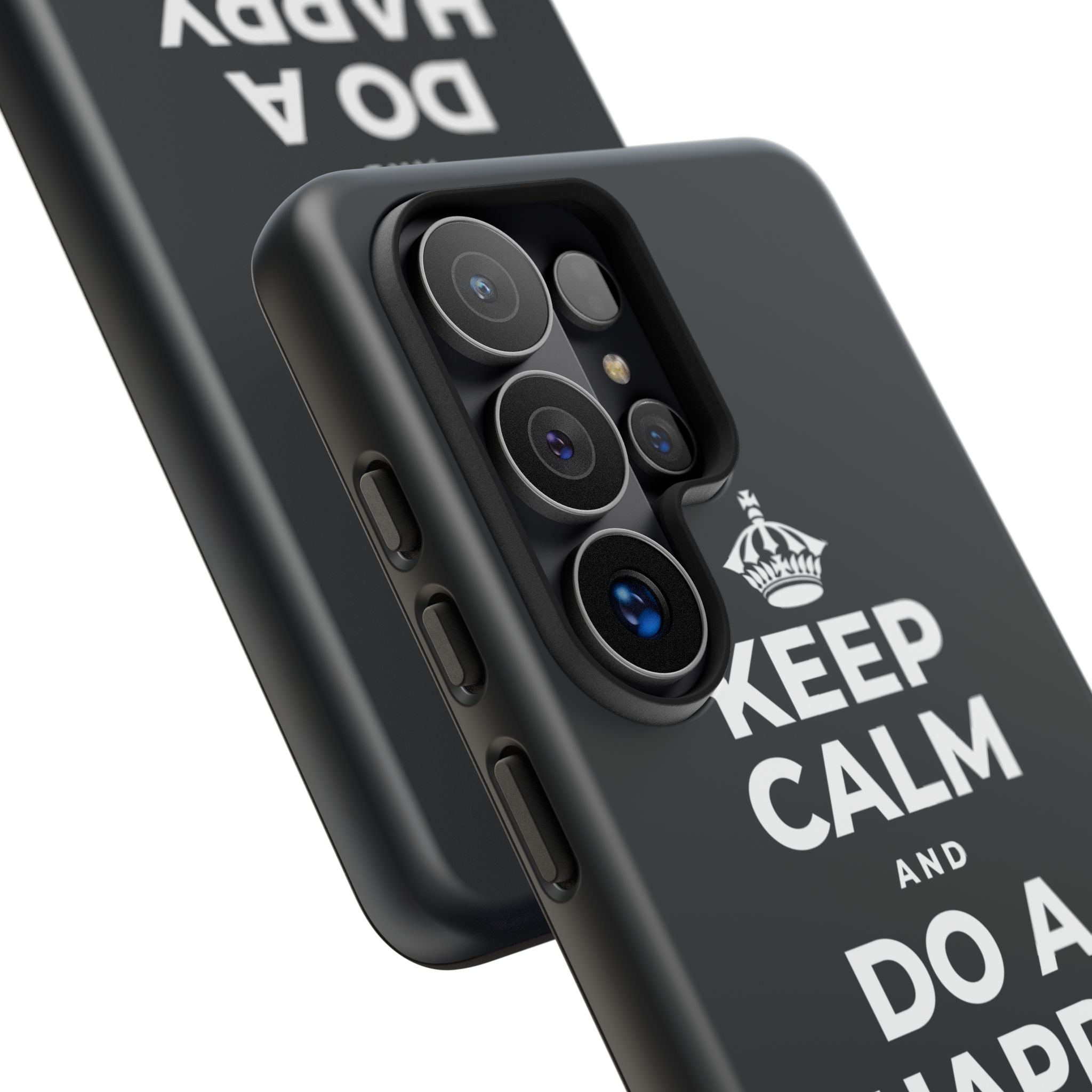 KEEP CALM AND DO A HAPPY LITTLE DANCE Phone Case (Dark)