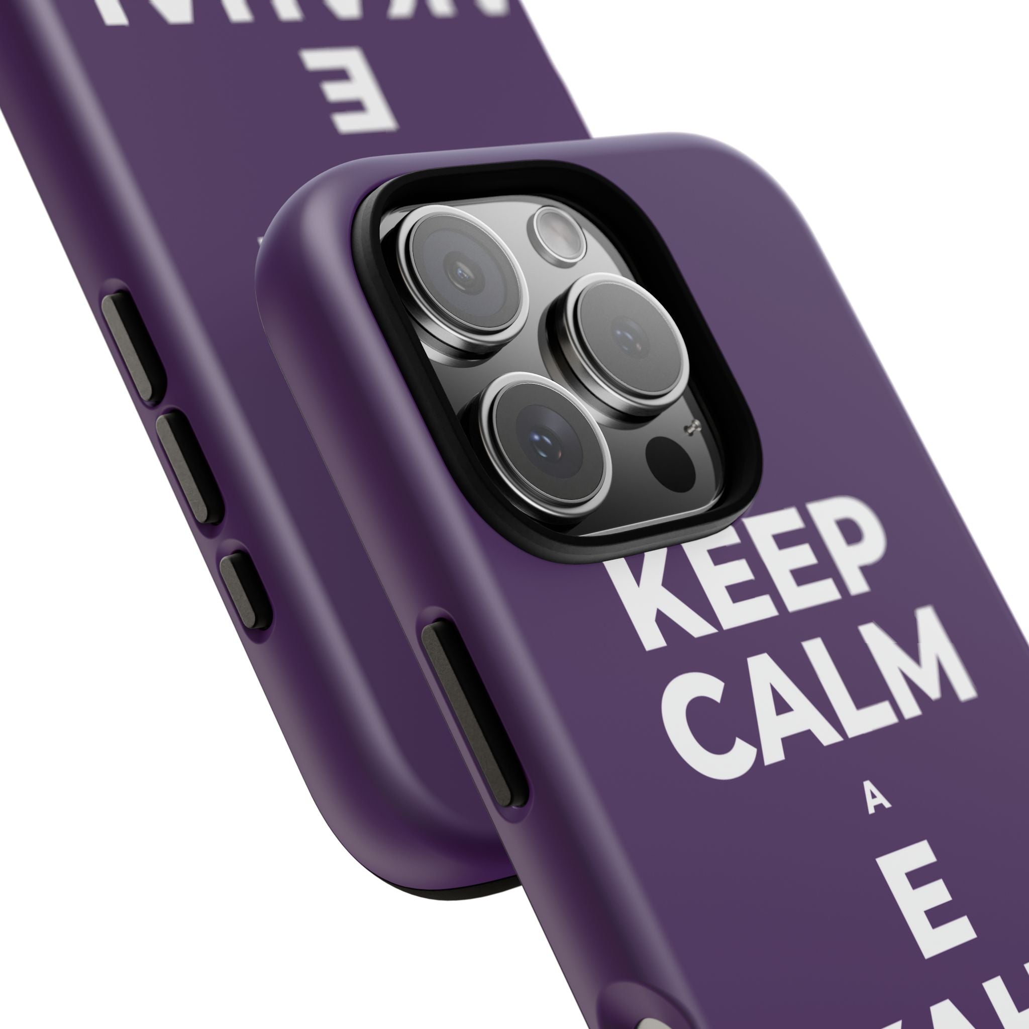 KEEP CALM A E AKAHAI, I NĀ WĀ A PAU Phone Case
