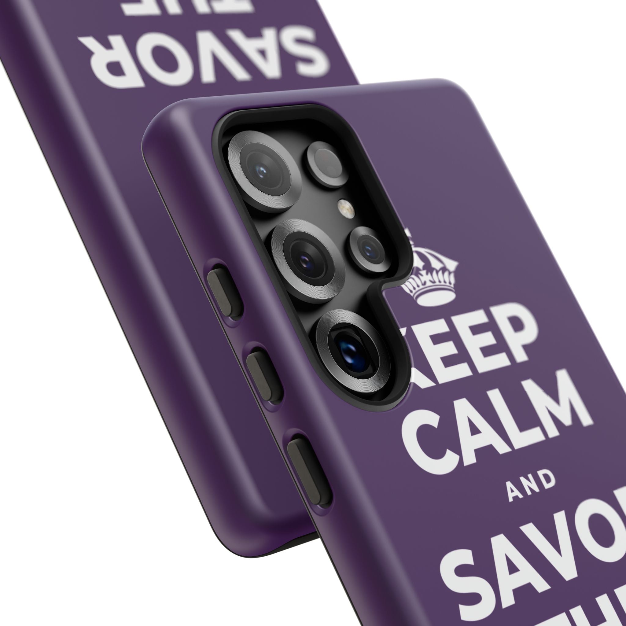 KEEP CALM AND SAVOR THE SMALL JOYS Phone Case