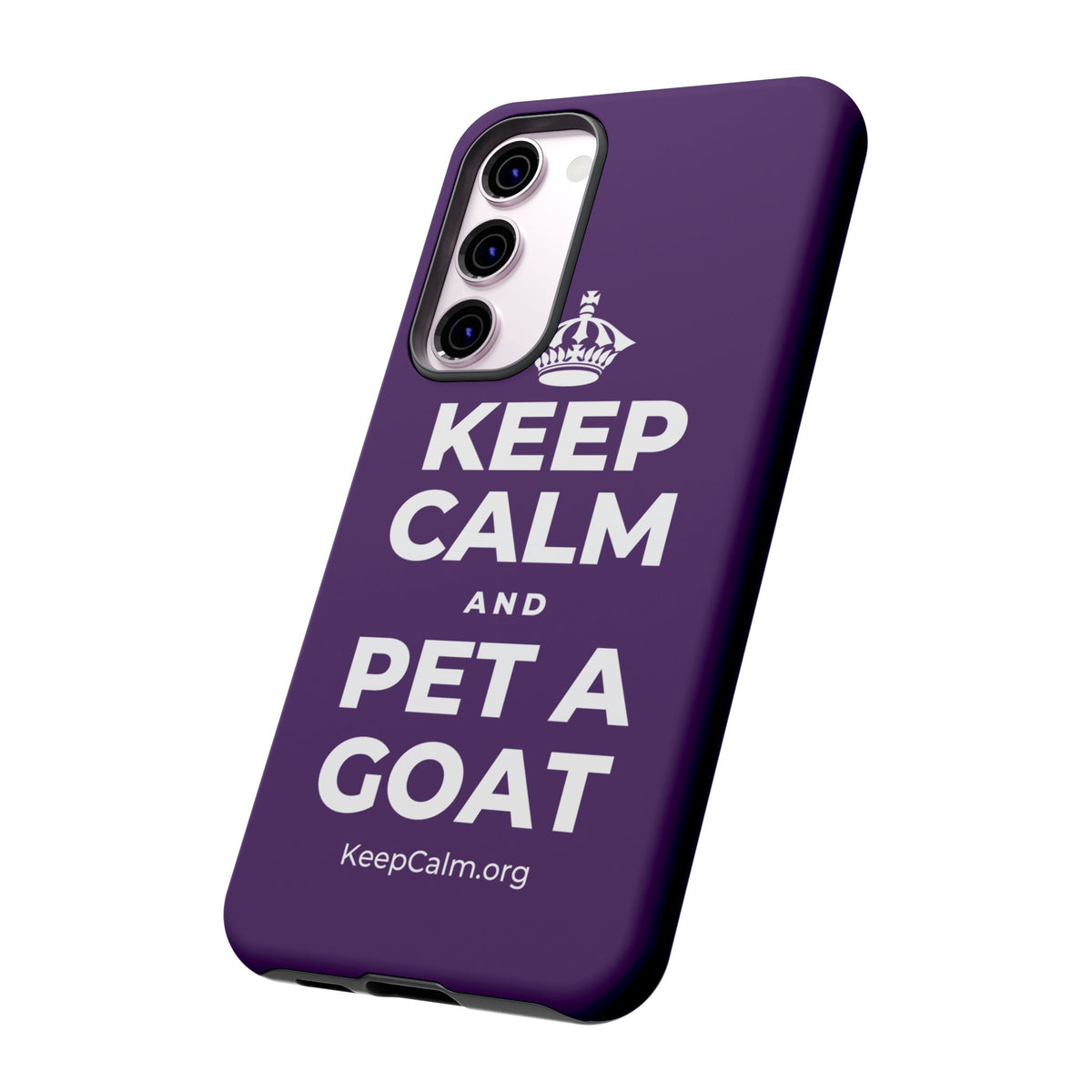 KEEP CALM AND PET A GOAT Phone Case