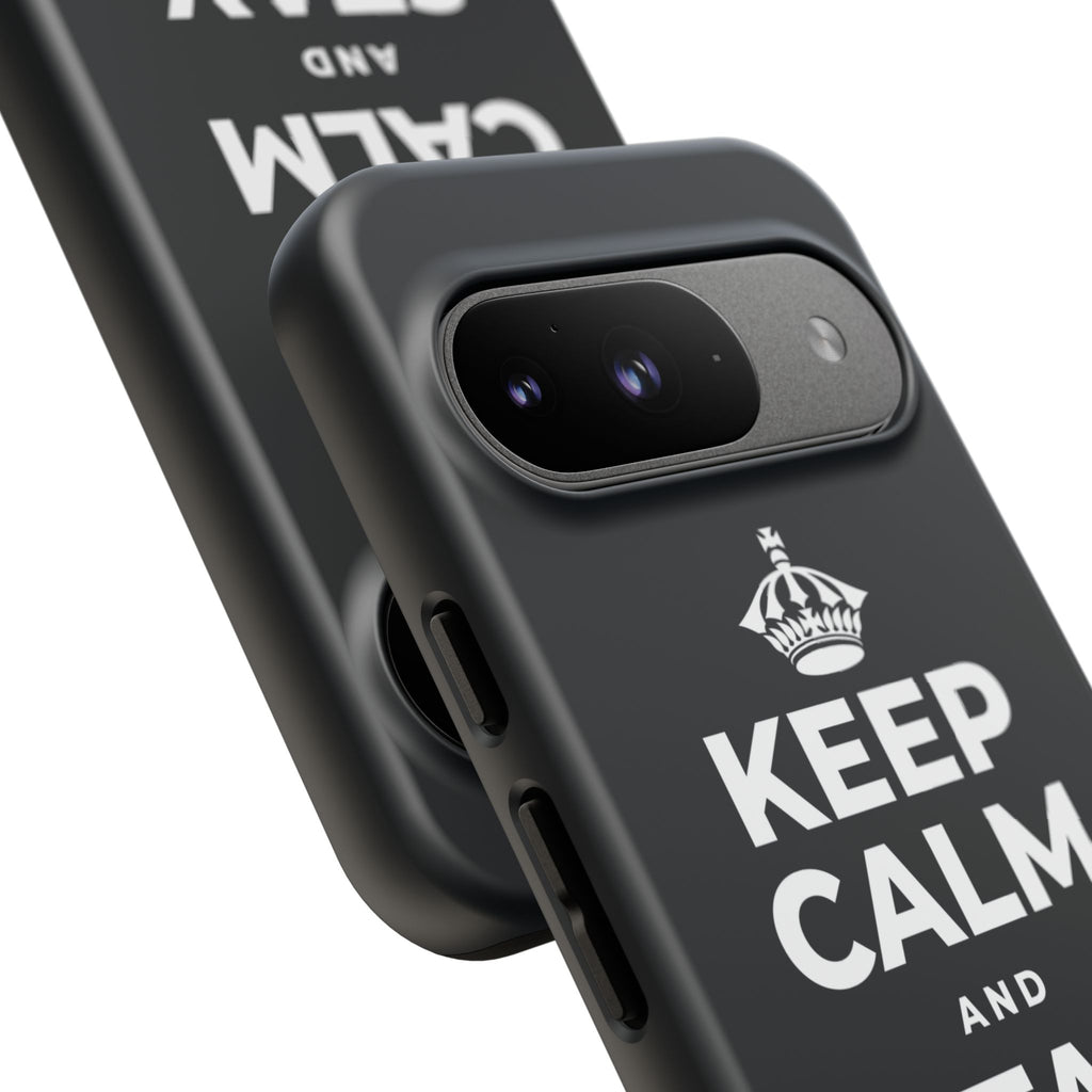 KEEP CALM AND STAY FEARLESS Phone Case (Dark)
