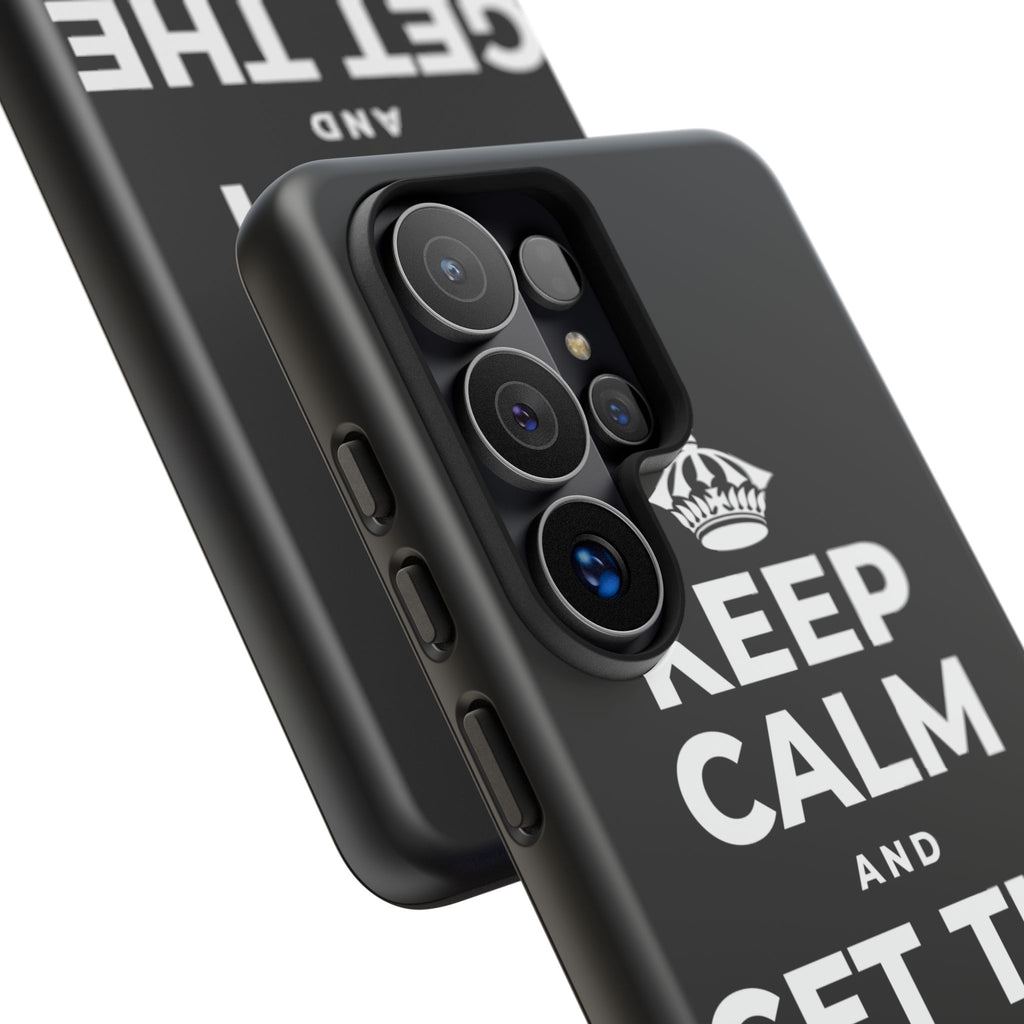 KEEP CALM AND GET THE PARTY STARTED Phone Case