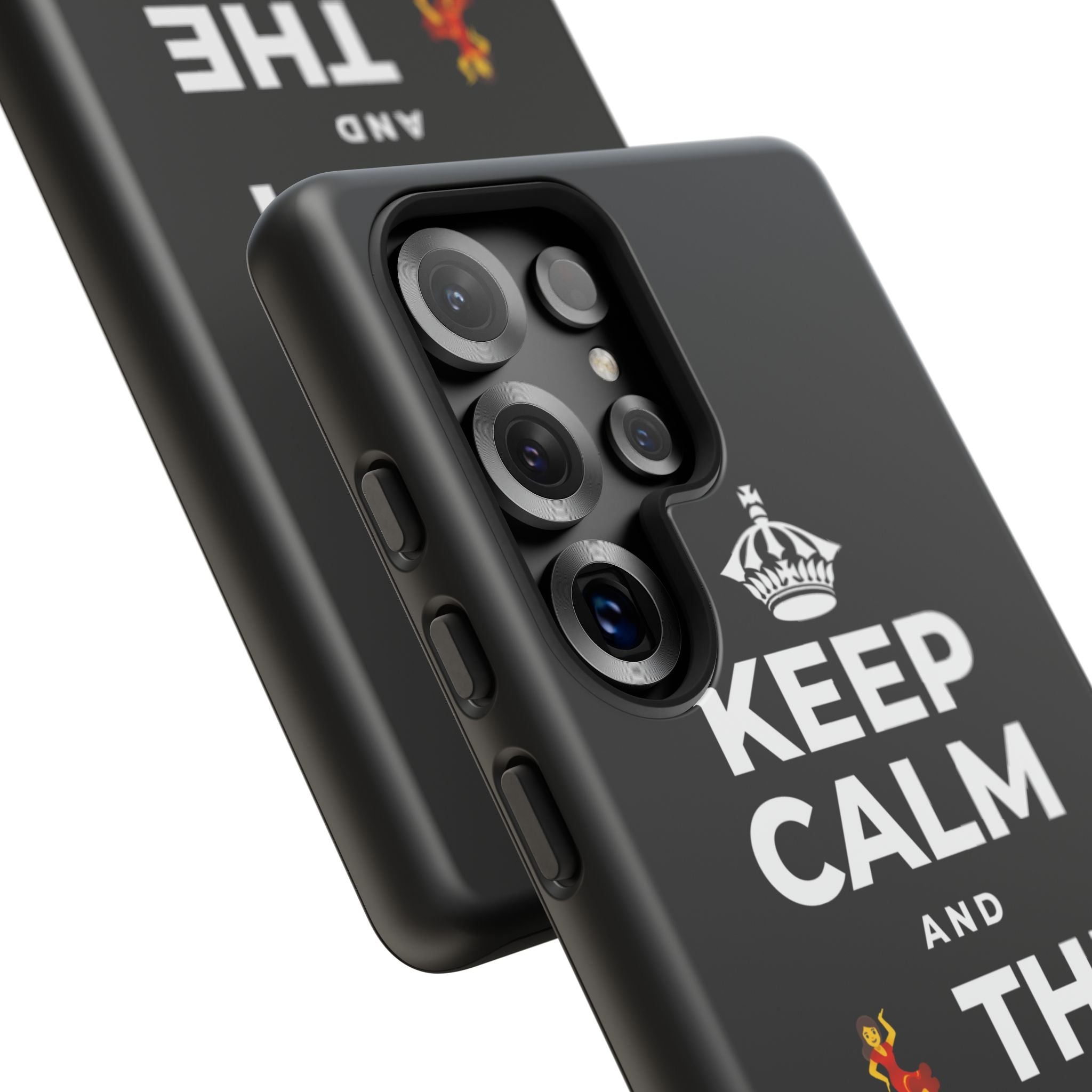 KEEP CALM AND 💃 THE NIGHT AWAY Phone Case