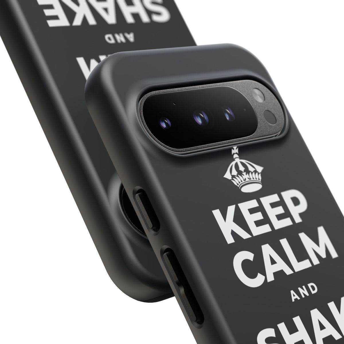 KEEP CALM AND SHAKE OFF THE WINTER Phone Case (Dark)